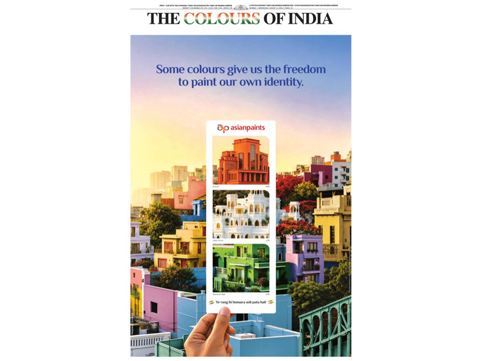 Asian Paints - 5000+ Colours of Freedom