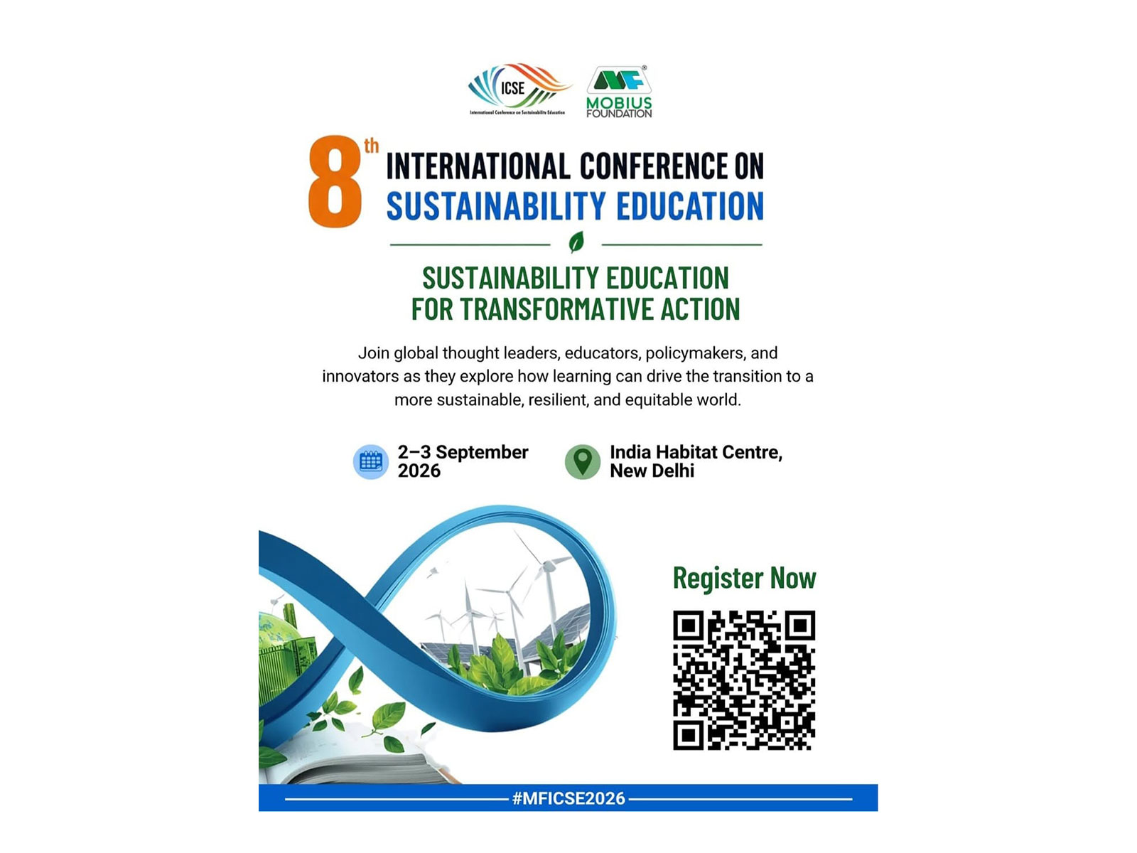 Mobius Foundation's ICSE 2026 to Bring Global Sustainability Leaders Together to Advance Education for Transformative Action