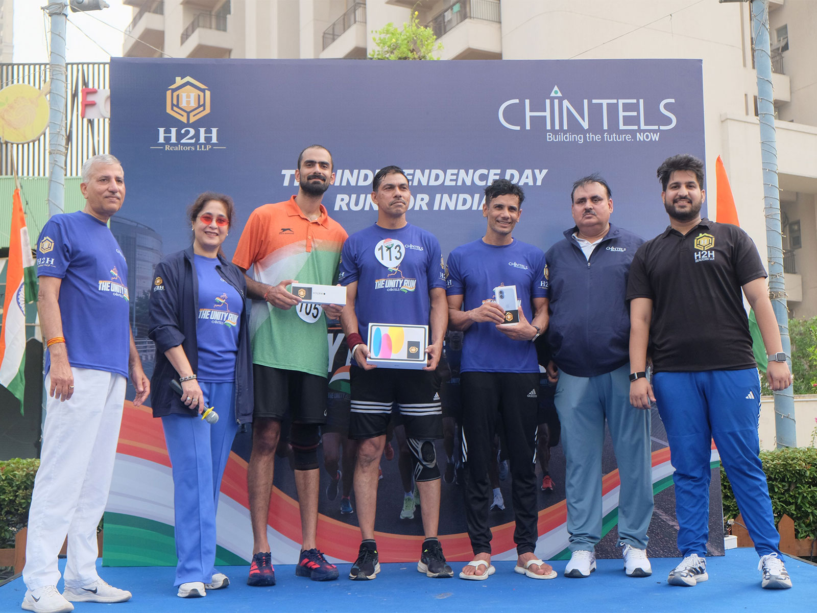 Gurugram Residents Come Together for 'The Unity Run' on Independence Day