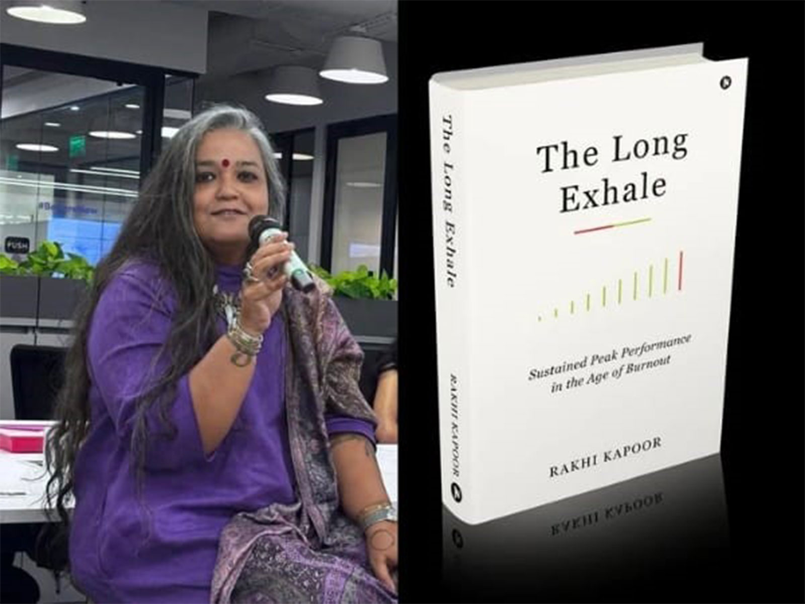 Acclaimed Author and Wellness Pioneer Rakhi Kapoor Launches Her 27th Book, "The Long Exhale: Sustained Peak Performance Beyond Burnout" 