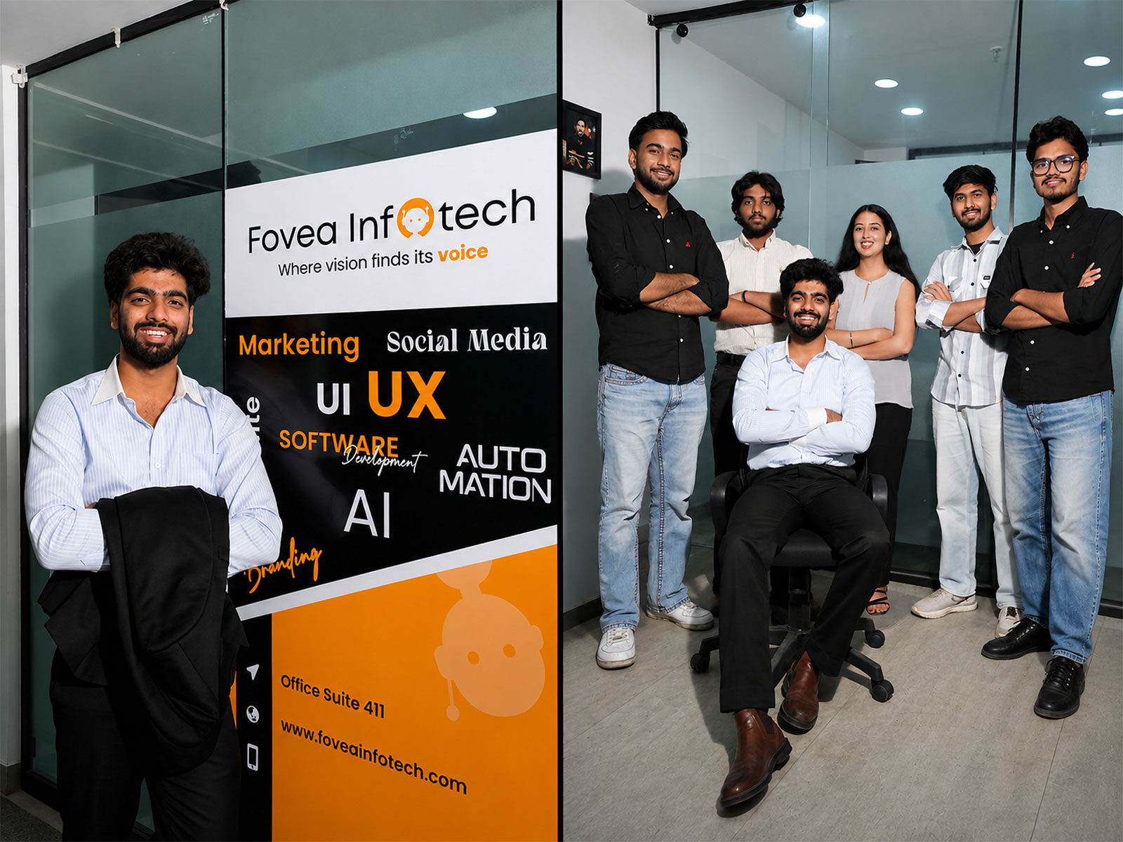 Chandigarh University Student builds AI-Powered Startup 'Fovea Infotech'; Crosses Rs 50 Lakh Turnover in Less Than a Year of Operations