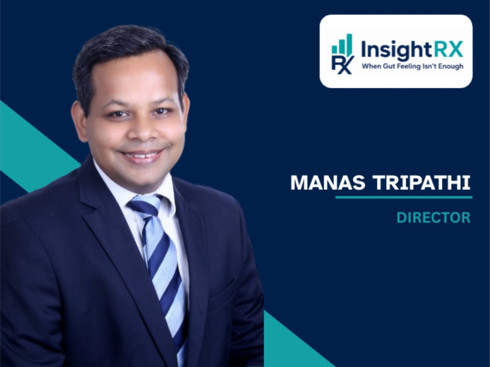 Healthcare Veteran Manas Tripathi Launches InsightRx to Solve India's Healthcare Data Deficit