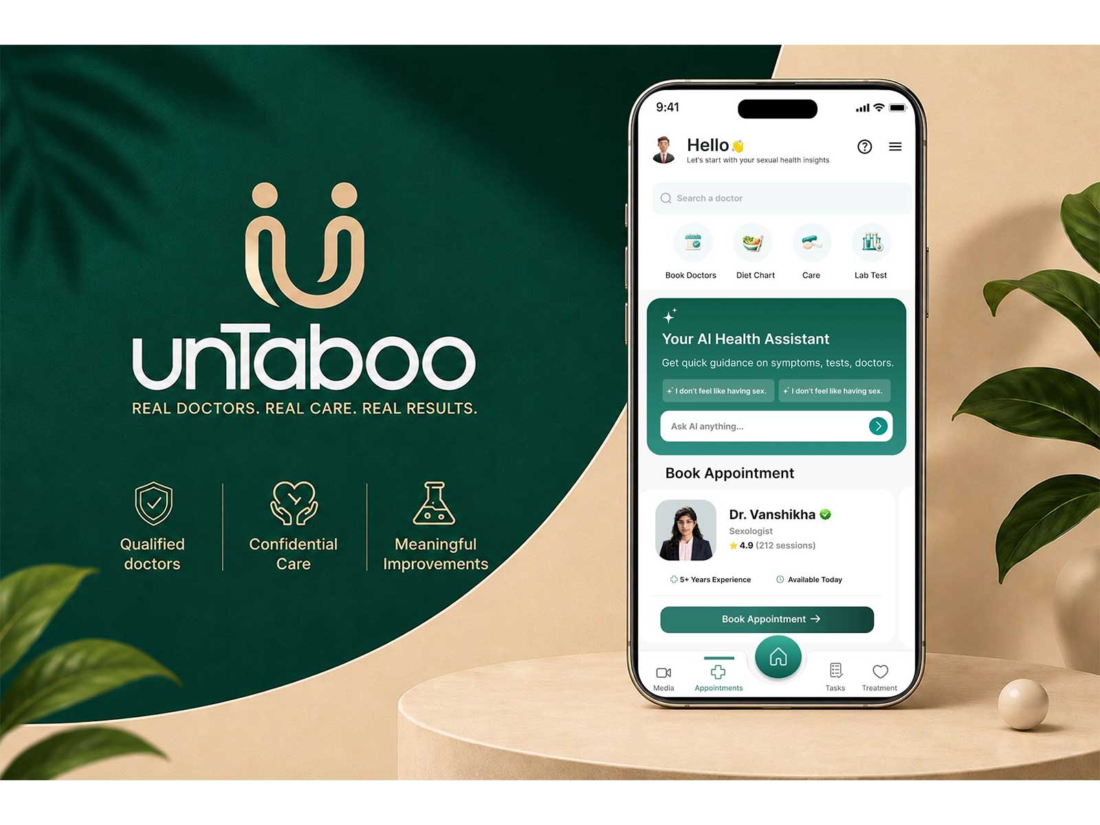 Before Untaboo Treated a Single Patient, Its Founders Spent Months Posing as Patients Themselves