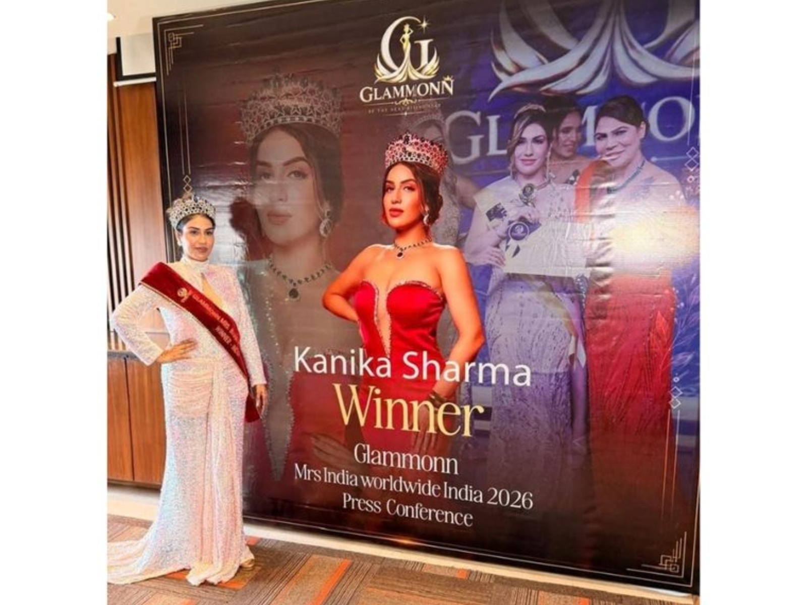 Kanika Sharma Crowned India's Winner at Glammonn Mrs. India Worldwide Season 11, to Represent India at World Fashion Week Dubai 2026