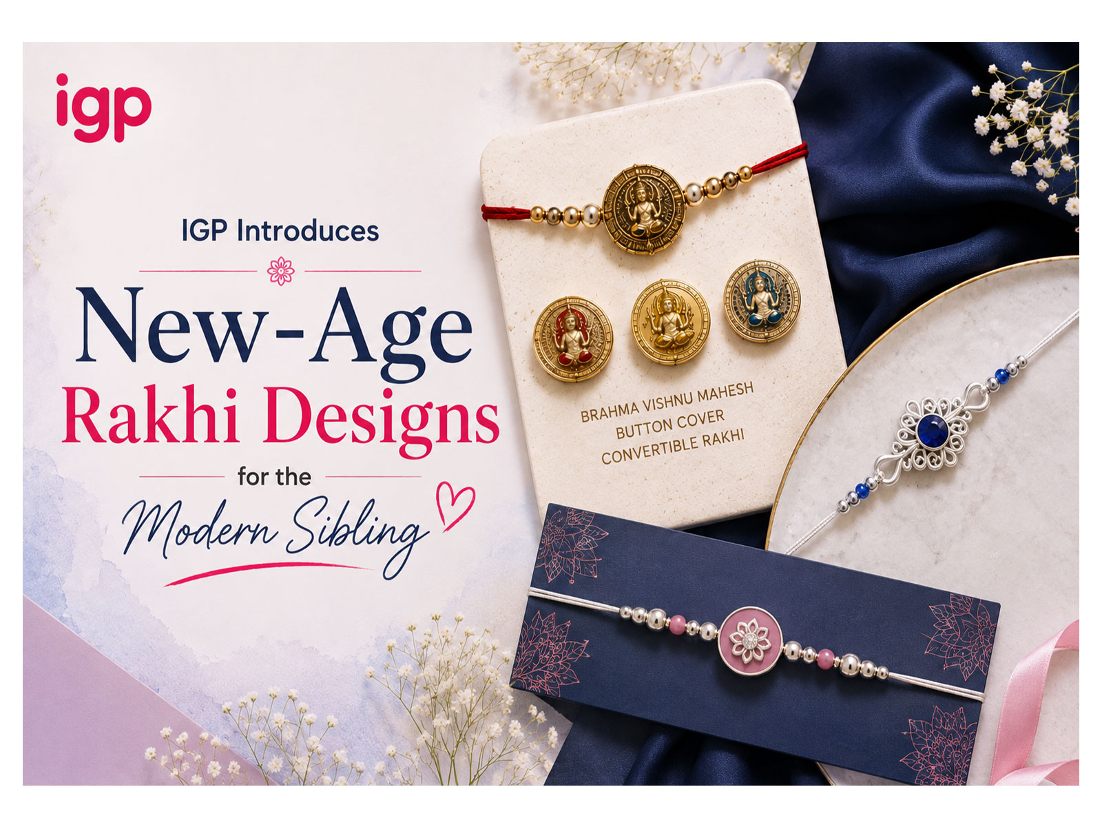 IGP Introduces New-Age Rakhi Designs for the Modern Sibling