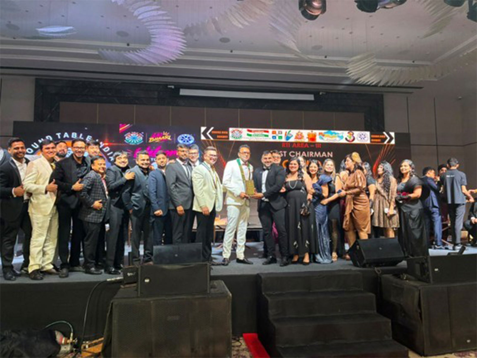 Raipur United Round Table 344 Bags Multiple Gold Awards at Round Table India Area 3 & 15 AAGM