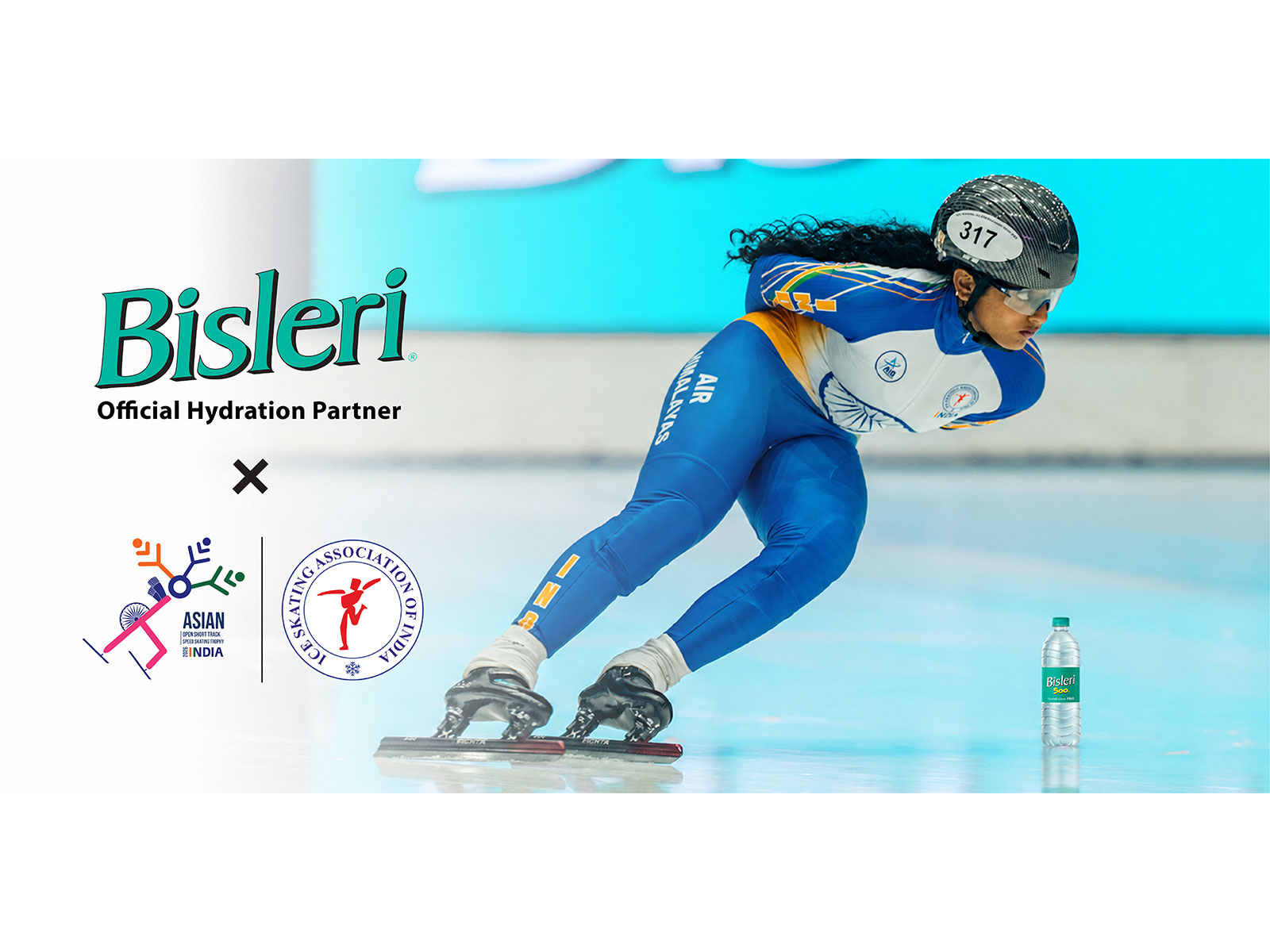 Bisleri International Becomes Official Hydration Partner of the Asian Speed Skating Championship 2026