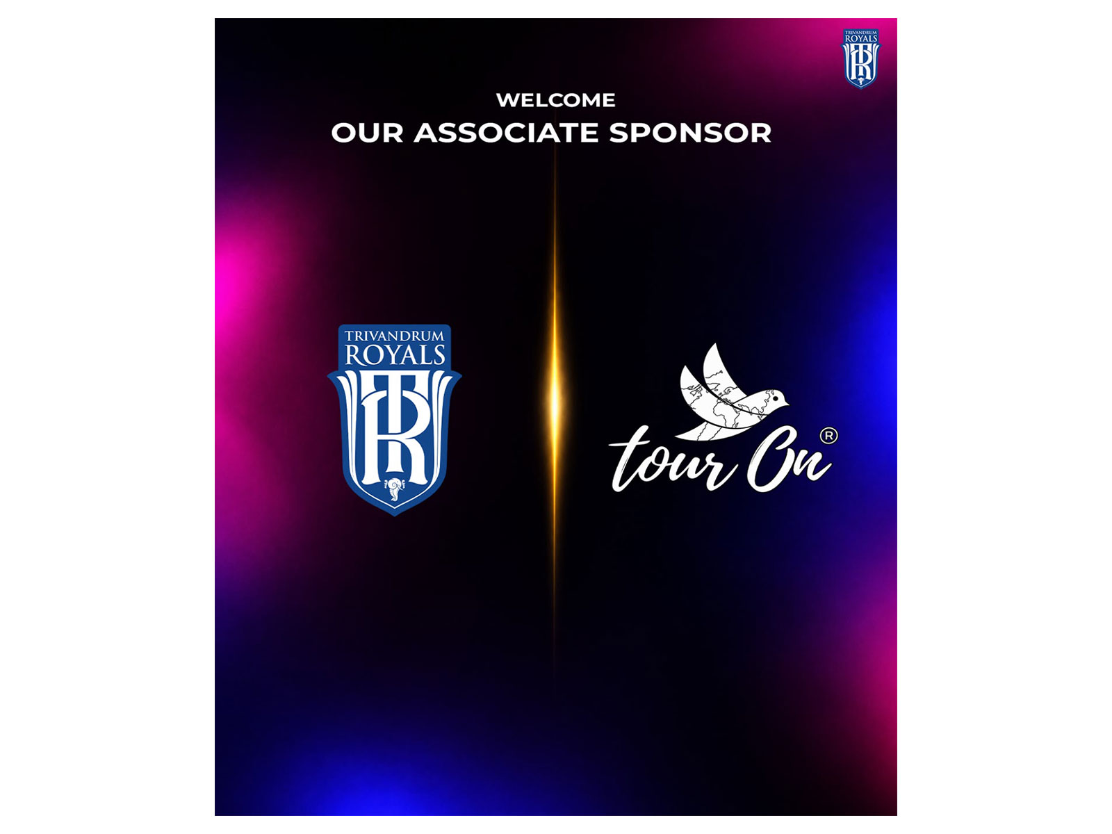 Thiruvananthapuram Royals and tour On join hands for the Kerala Cricket League, strengthening tour On's presence and connect in Kerala