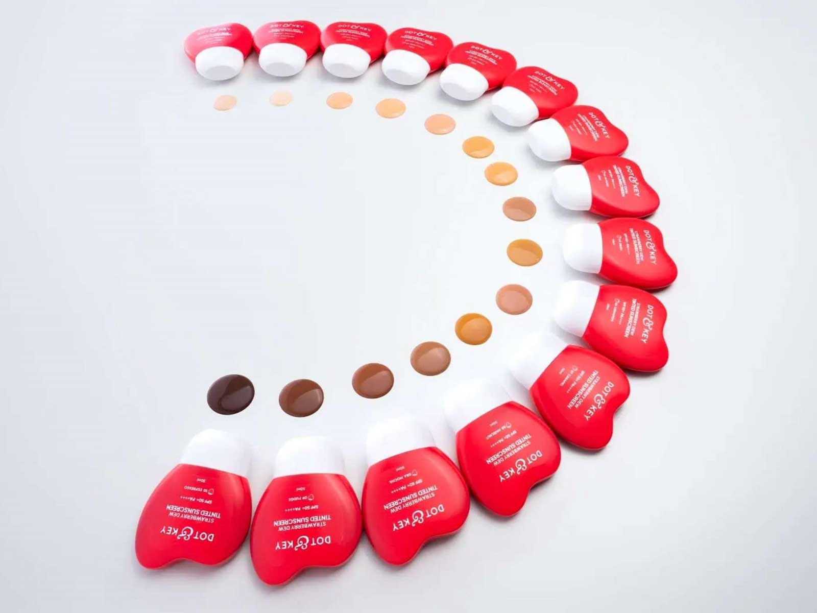 Dot & Key Skincare Launches India's First 15-Shade Tinted Sunscreen Range