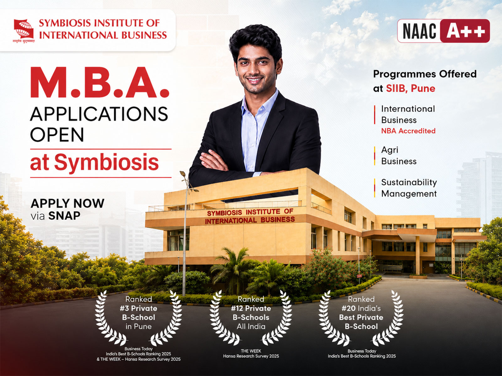 SIIB Admissions Now Open Through SNAP 2026 