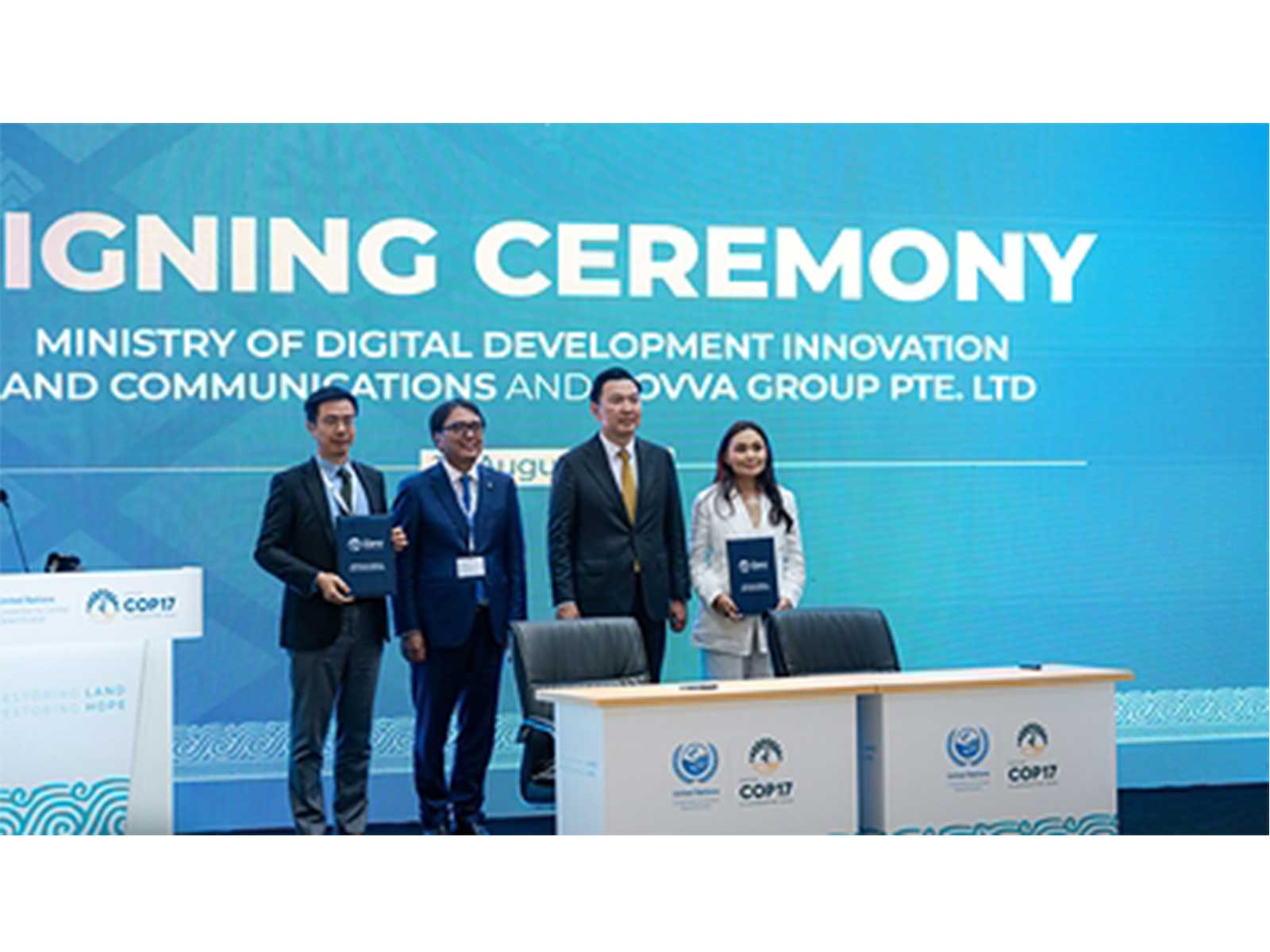 NOVVA Group and Mongolia's MDDIC sign MOU on clean-powered AI infrastructure, supporting Mongolia's "Sovereign by Design" green AI data centre initiative