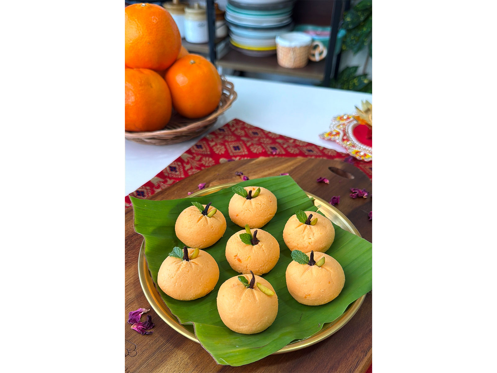 South African Orange Sandesh- Chef Neha Deepak Shah