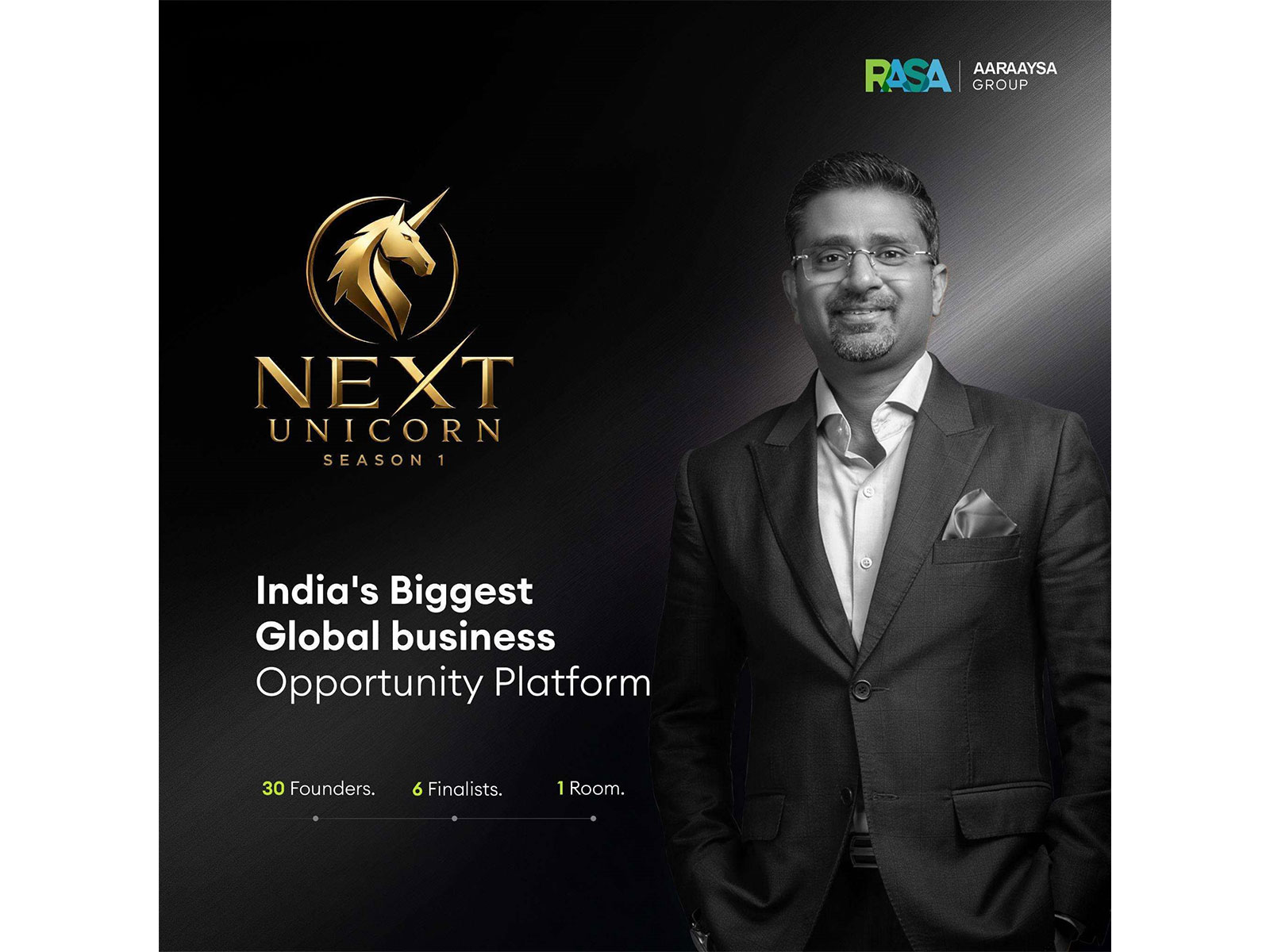 RASA Group Launches NEXT UNICORN - Season 1 to Discover India's Next Generation of Entrepreneurs