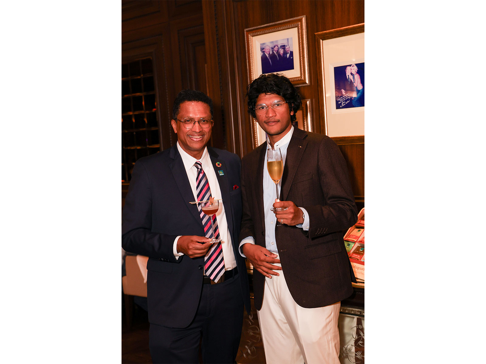 Dilhan C Fernando (Dilmah Chairman) & Amrit Fernando (Dilmah Generation 3)