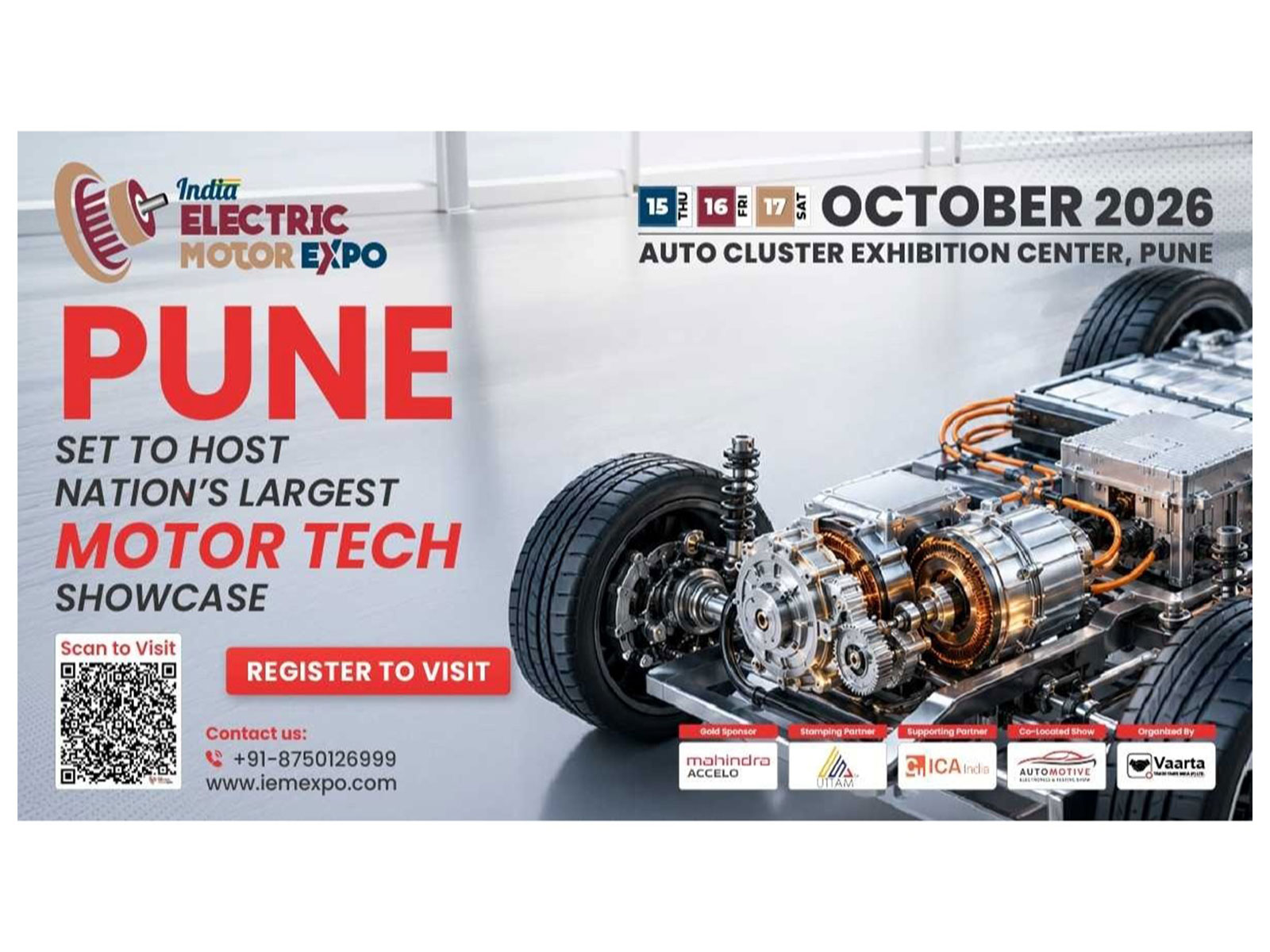 Mahindra, Godrej, and Top Firms from Germany and China Set to Converge in Pune for IEME 2026, India's Largest Motor Tech Expo