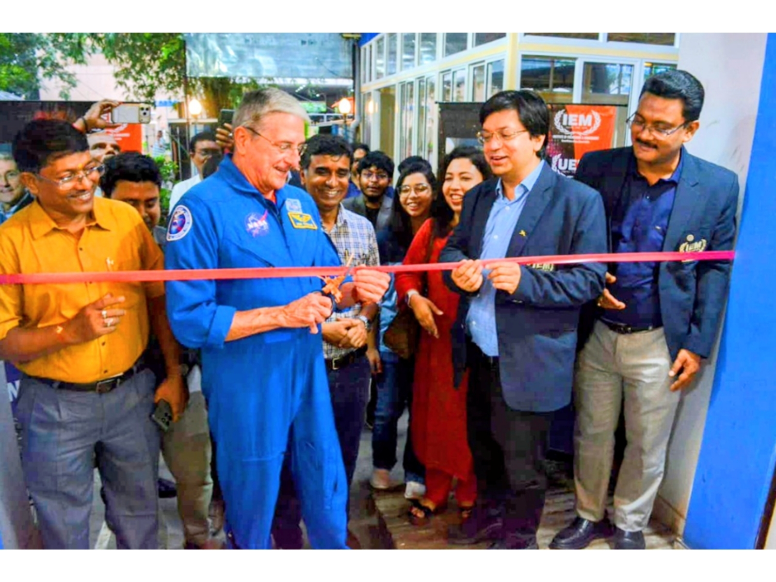 NASA Astronaut Dr. Donald A. Thomas Inaugurates IEM Innovation Park in Kolkata