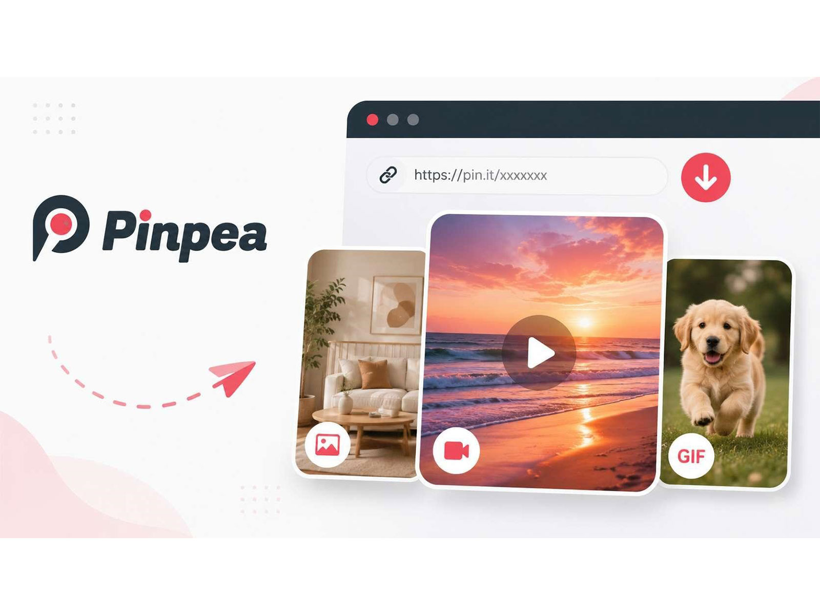 How to download Pinterest videos, images and GIFs with Pinpea