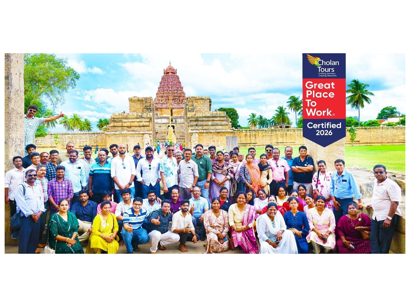 Beyond Great Journeys: Cholan Tours Sets a New Benchmark as a Great Place to Work®