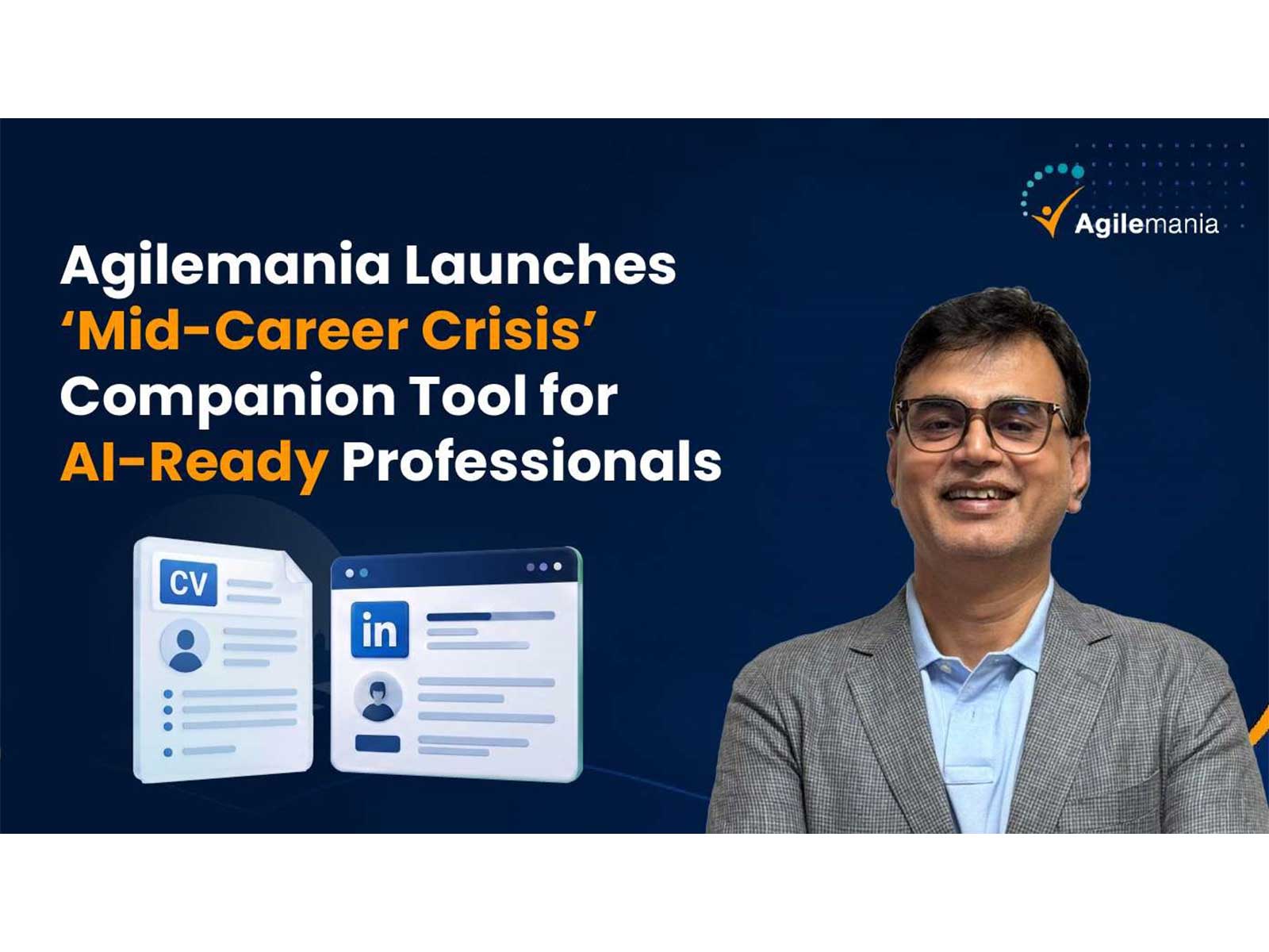 Agilemania Launches 'Mid-Career Crisis' Companion Tool for AI-Ready Professionals