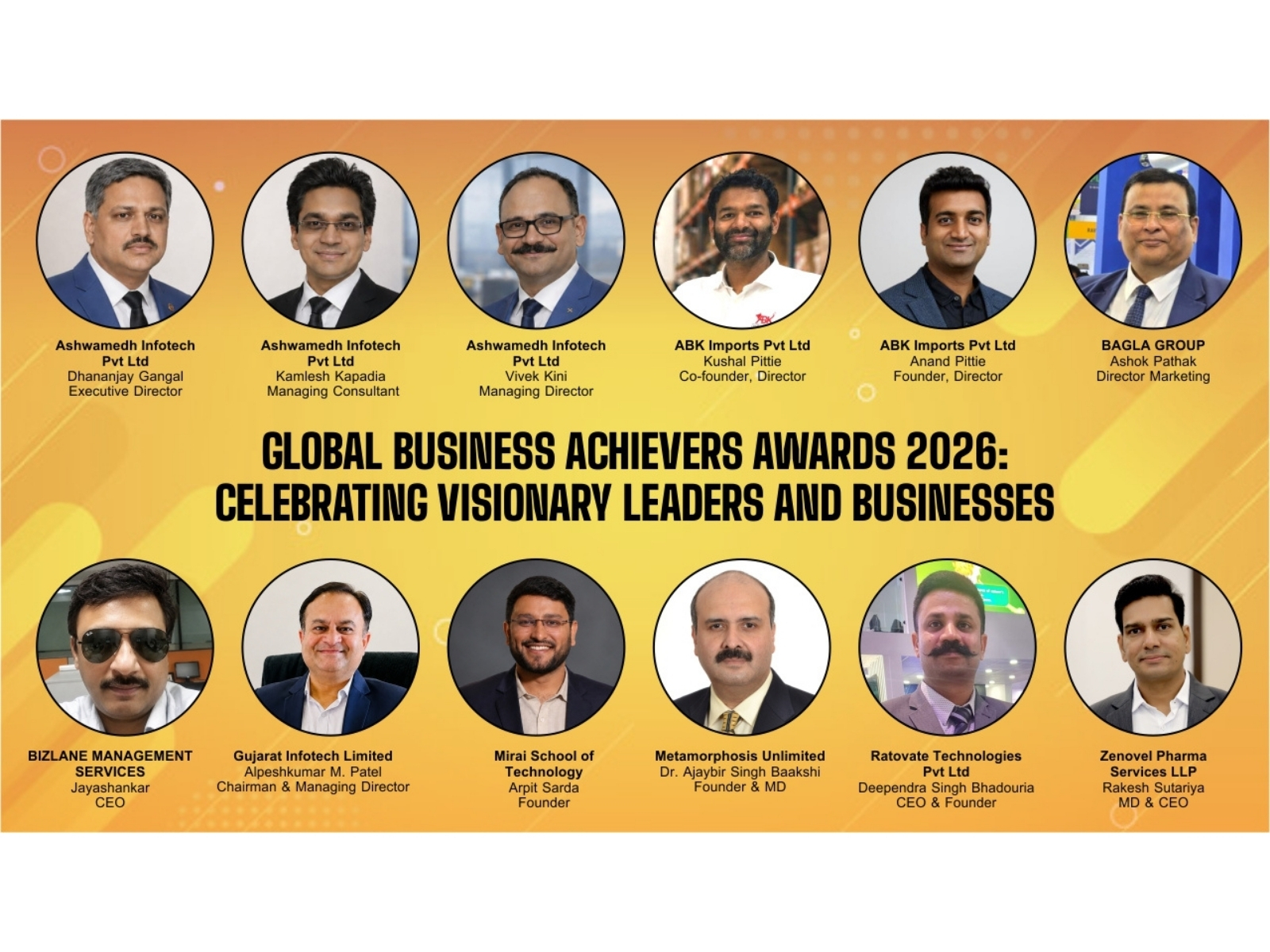 Global Business Achievers Awards 2026: Celebrating Visionary Leaders and Businesses