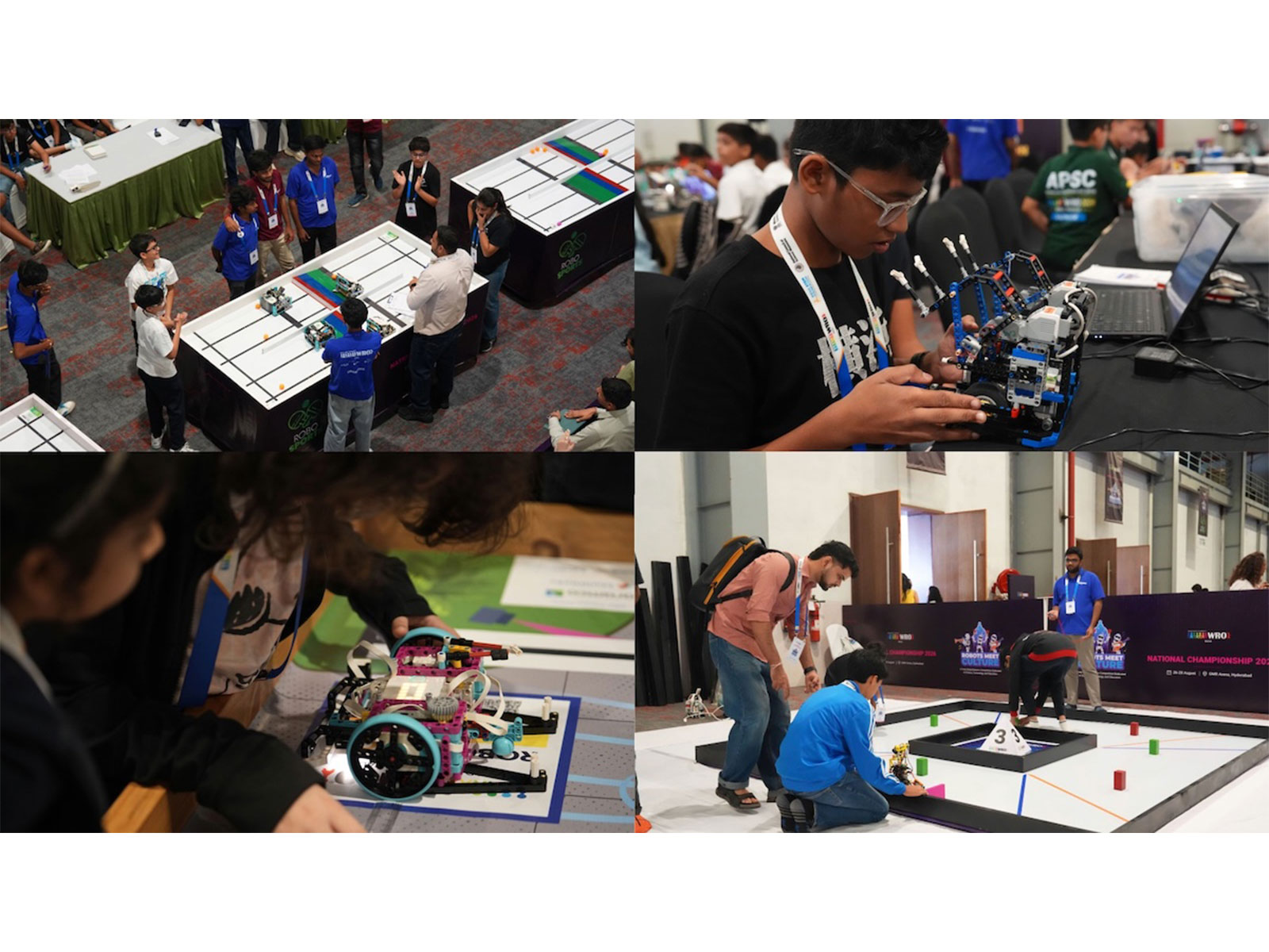 300+ young innovator teams put their robotics, engineering, coding and problem-solving skills to the test across categories at the WRO India Nationals 2026, Hyderabad.