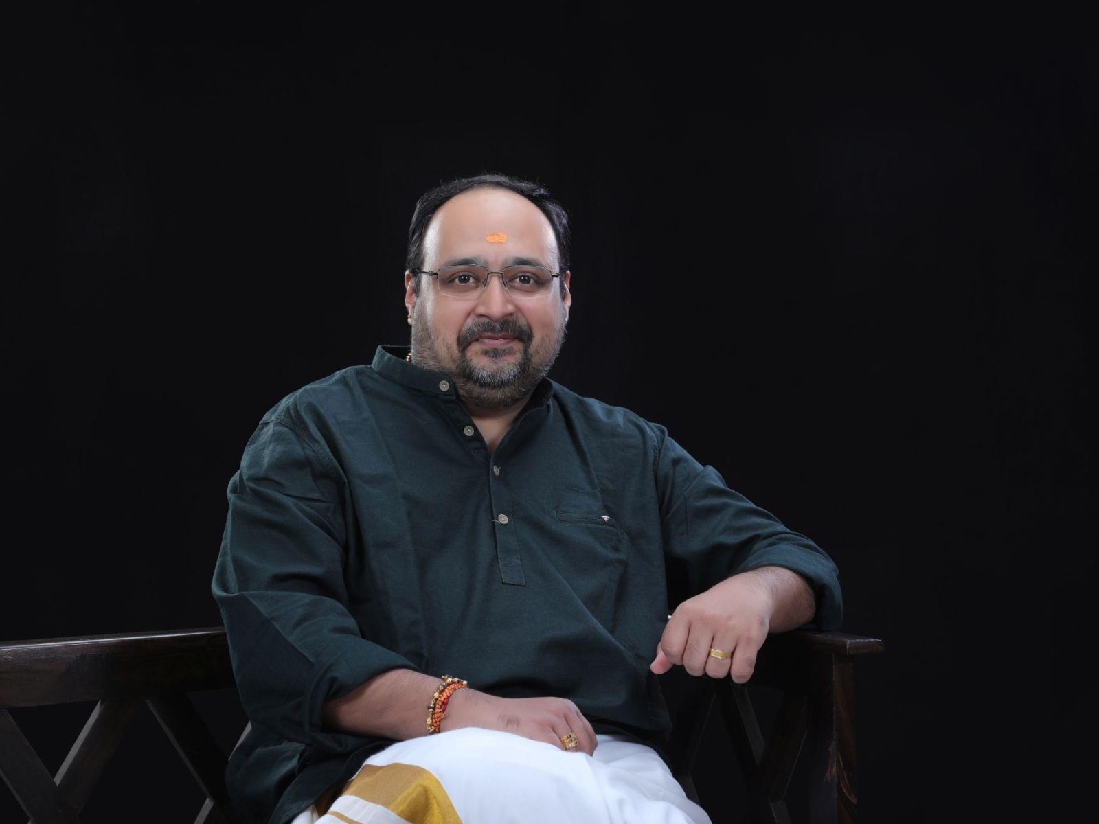 The author's four books combine space exploration, geopolitical conflict, cybersecurity, Indian mythology and ancient mysteries