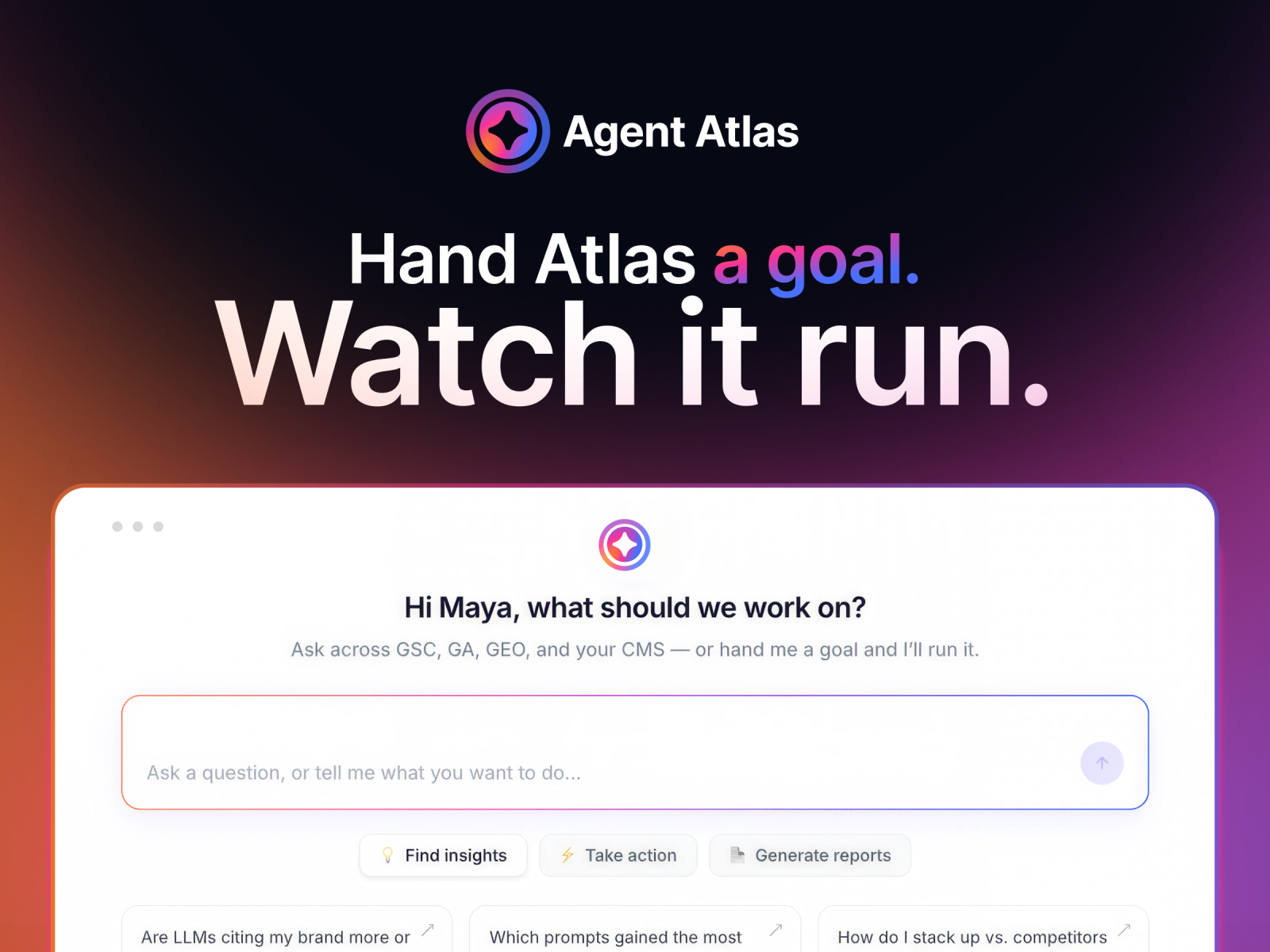 Pepper’s Agent Atlas: Turning GEO Insights into Action