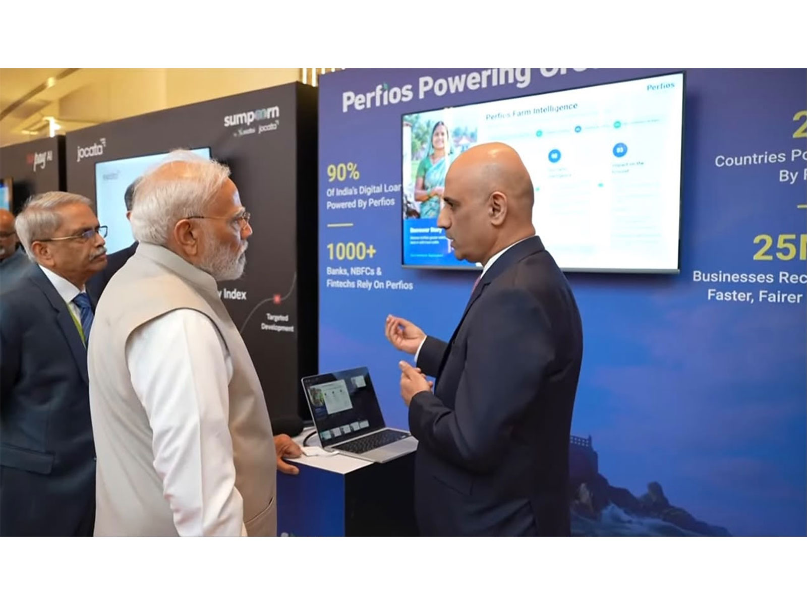 PM Narendra Modi Witnesses Perfios’ Showcase of the AI-Powered Future of Banking at GFF 2026