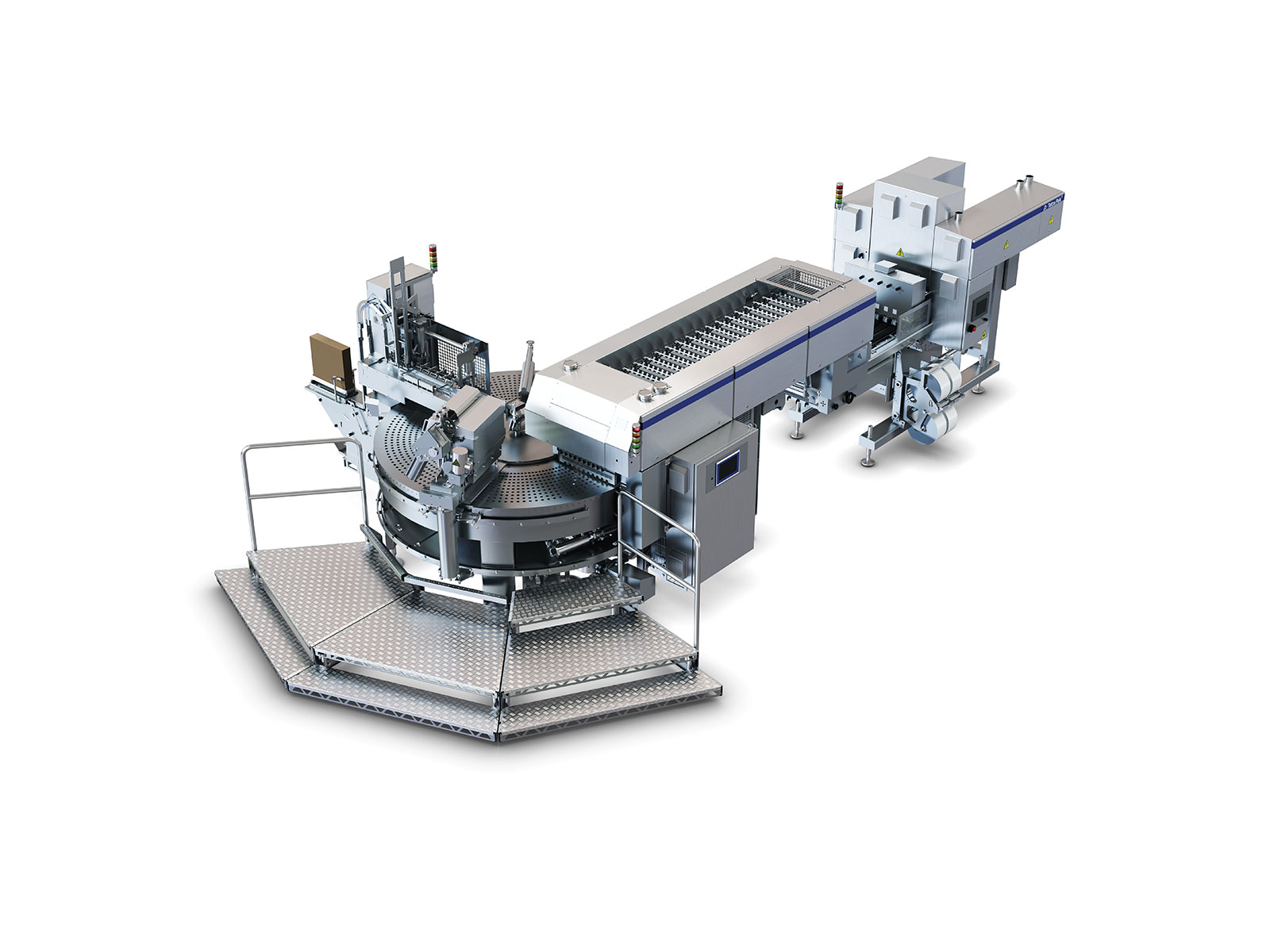 Tetra Pak® Rotary Moulder 27 A4 complete line, designed for reliable, flexible and high-capacity manufacturing