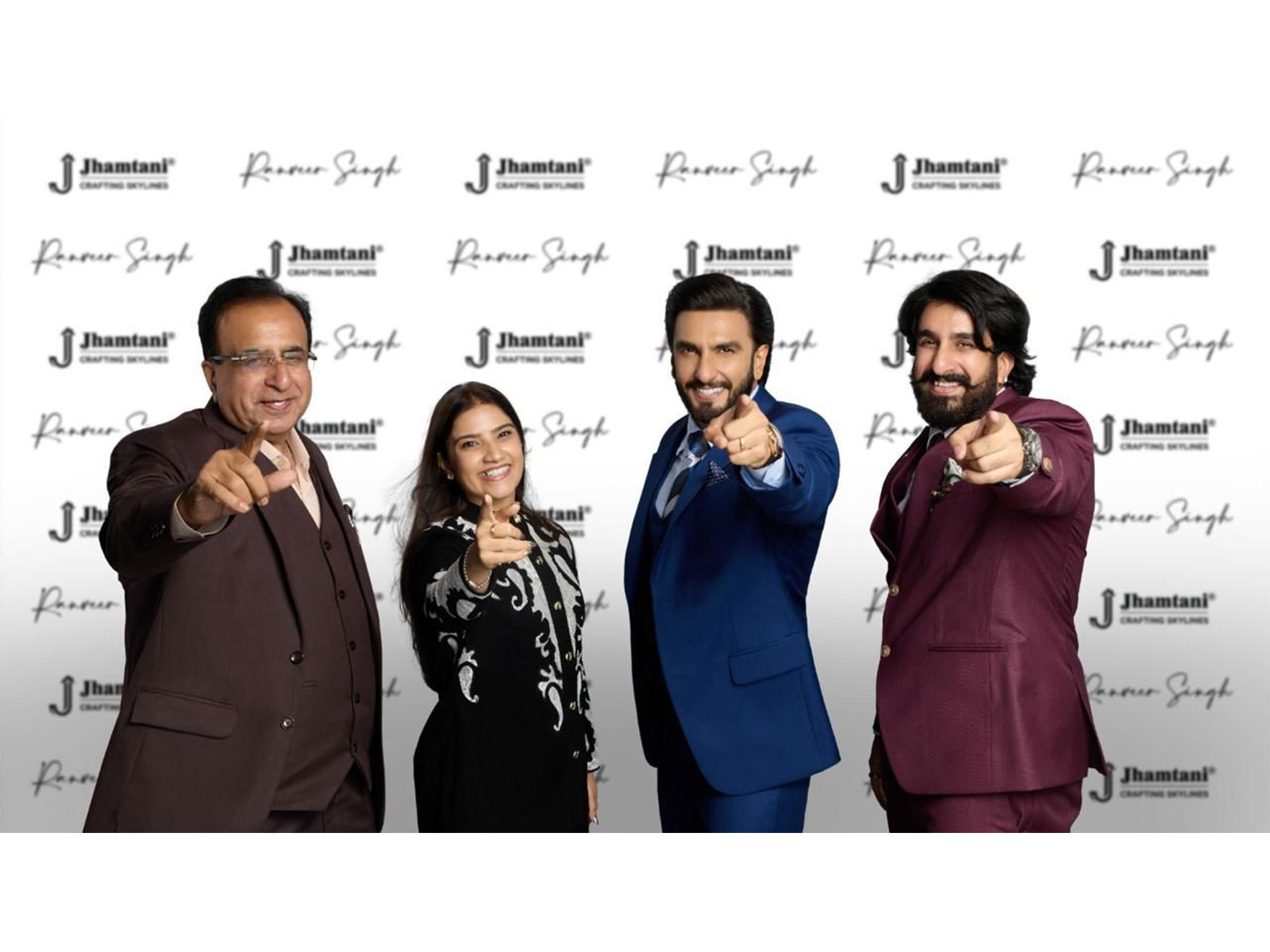Jhamtani takes its promise forward with Ranveer Singh as Brand Ambassador, alongside Shree Parmanand Jhamtani, Meenakshi Jhamtani and Anup Jhamtani.