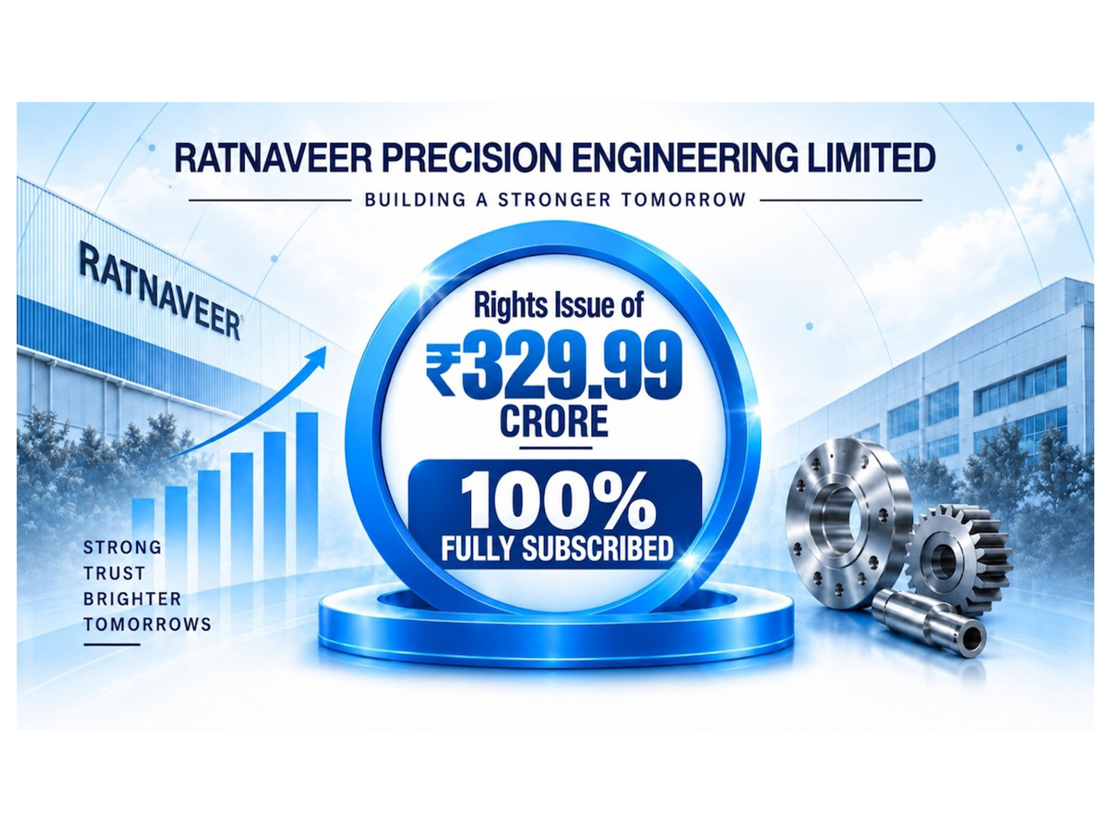 Ratnaveer Precision Engineering’s Rights Issue Fully Subscribed - Strong Shareholder Confidence