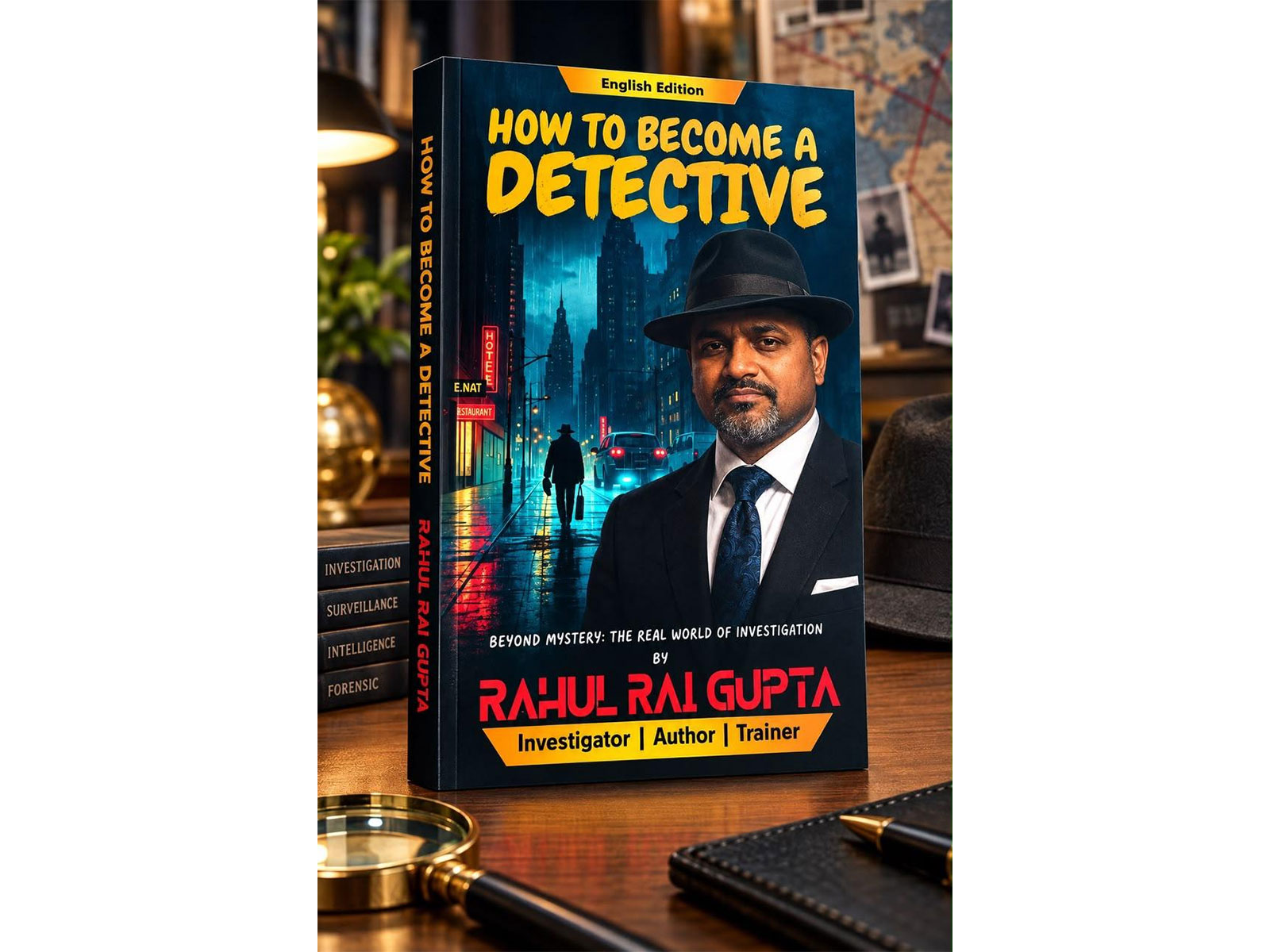Rahul Rai Gupta’s book aims to introduce young readers to the practical skills, responsibilities and realities of a career in investigation 