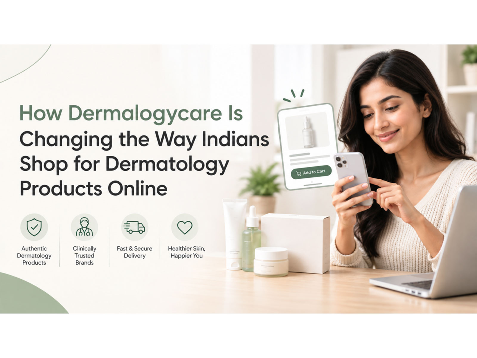 How Dermalogycare Is Changing the Way Indians Shop for Dermatology Products Online