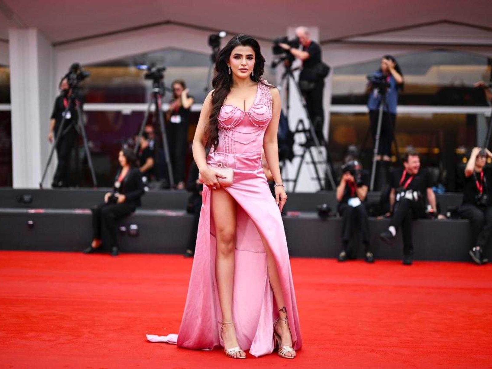 Actress Manasi Pawar Looks Breathtakingly Gorgeous at Venice Film Festival