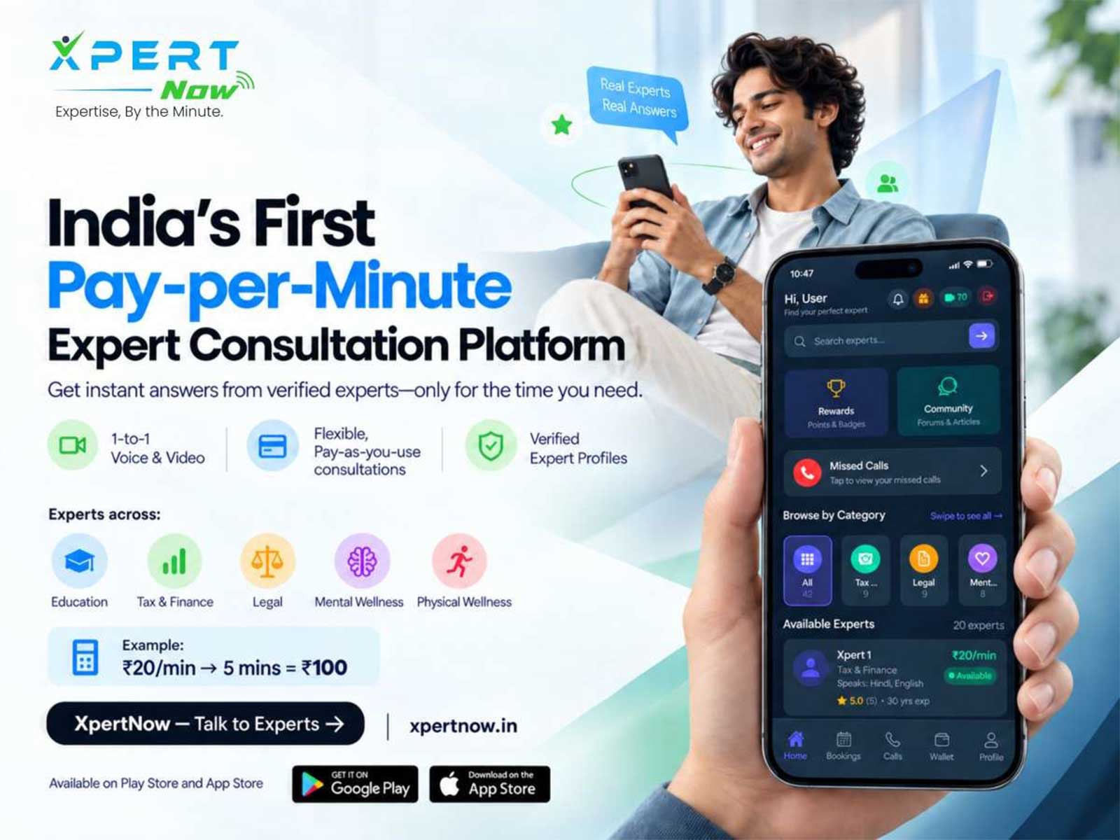 XpertNow Takes a Fresh Approach to Expert Consultations: Pay for the Minutes You Need