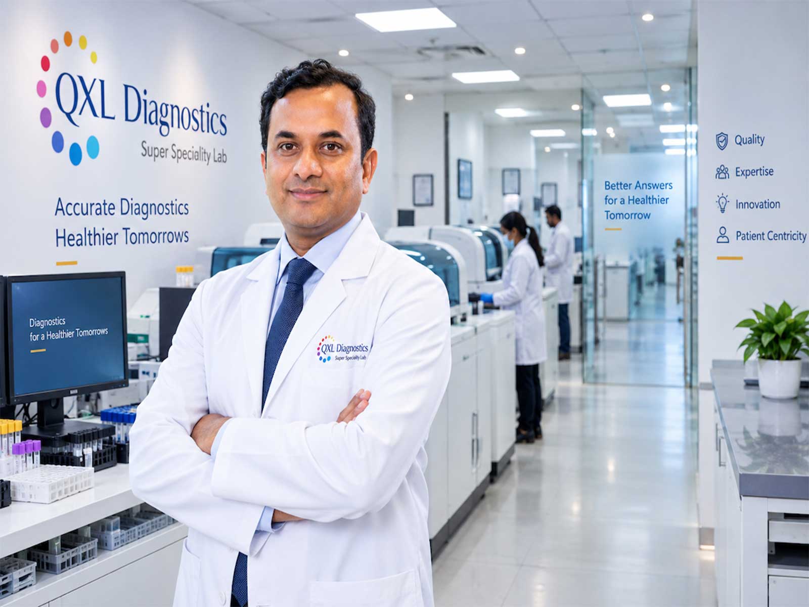 Dr. Shantakumar Muruda, Founder & CEO, QXL Diagnostics Super Speciality Laboratory, Bengaluru.
