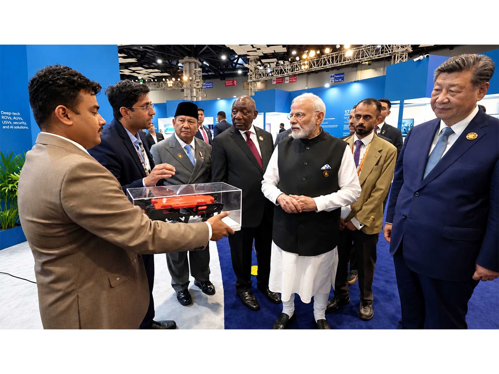 EyeROV: Indian Deep-Tech Startup Showcases its Underwater Drones to World Leaders