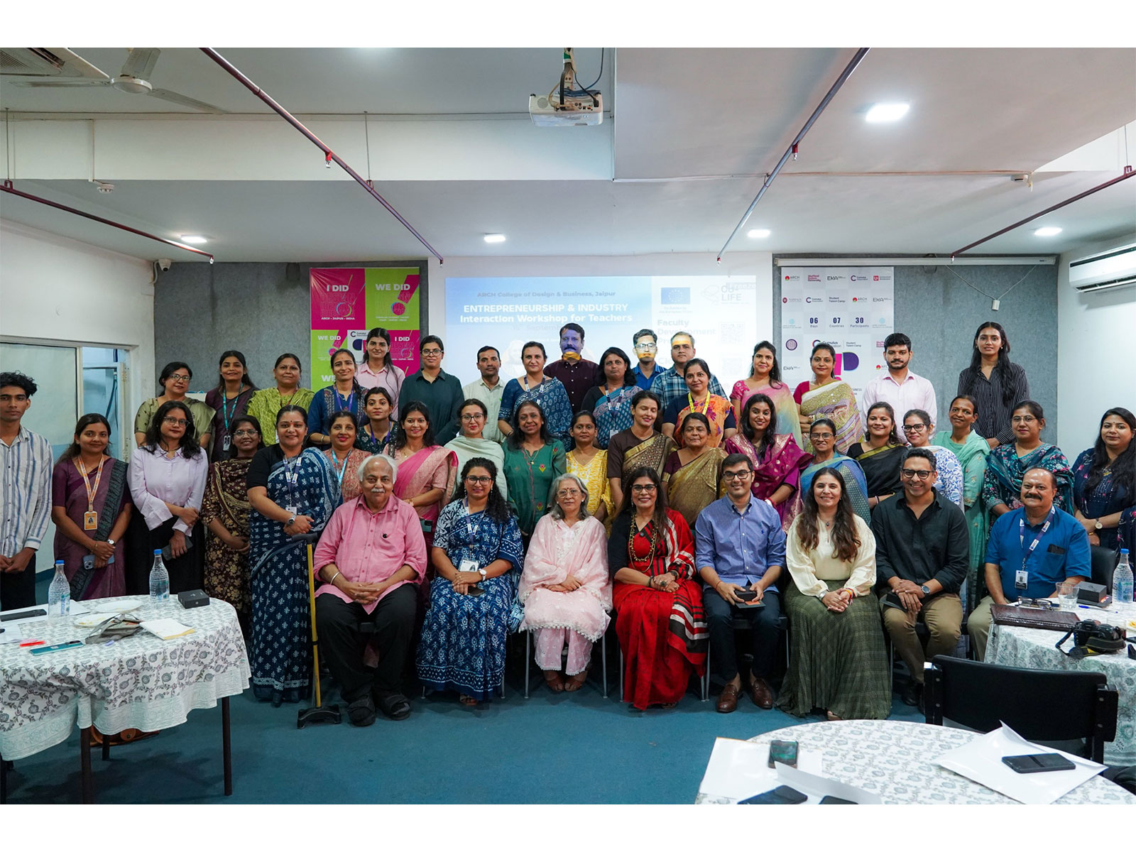 Impact Focused Entrepreneurship workshop for educators with NCERT Expert and Entrepreneurs at ARCH Campus, Jaipur