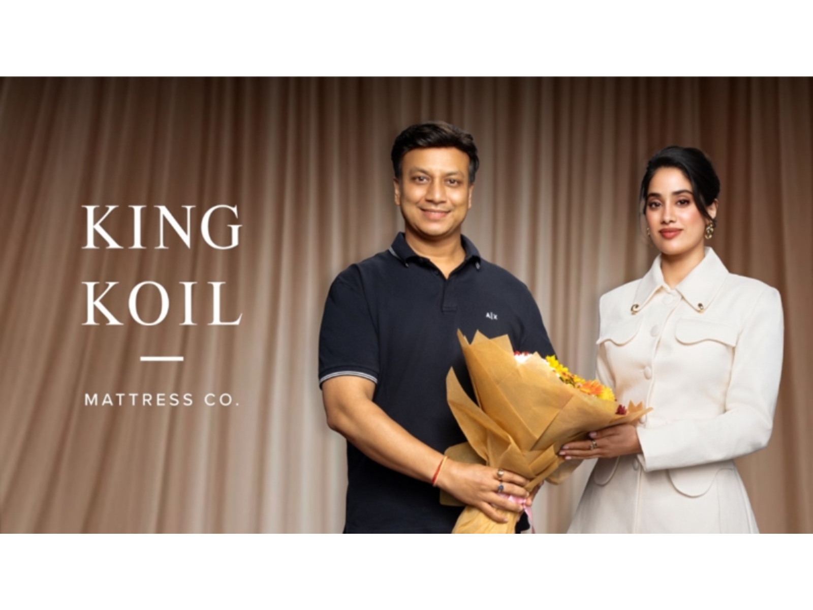 King Koil Names Janhvi Kapoor as New Brand Ambassador, Launches New Global Identity
