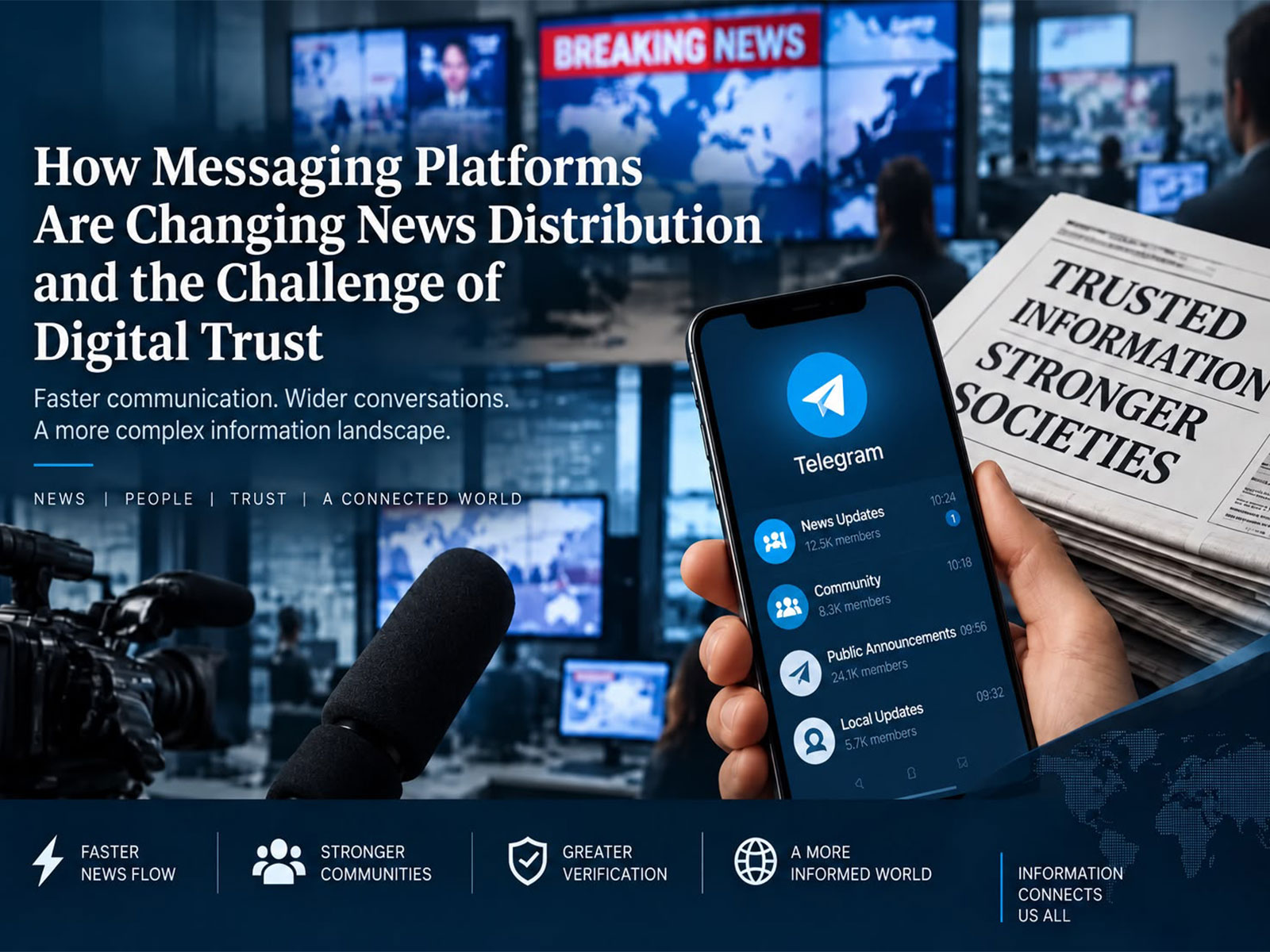 The speed of digital communication has transformed how people receive information, but verification remains the foundation of reliable reporting