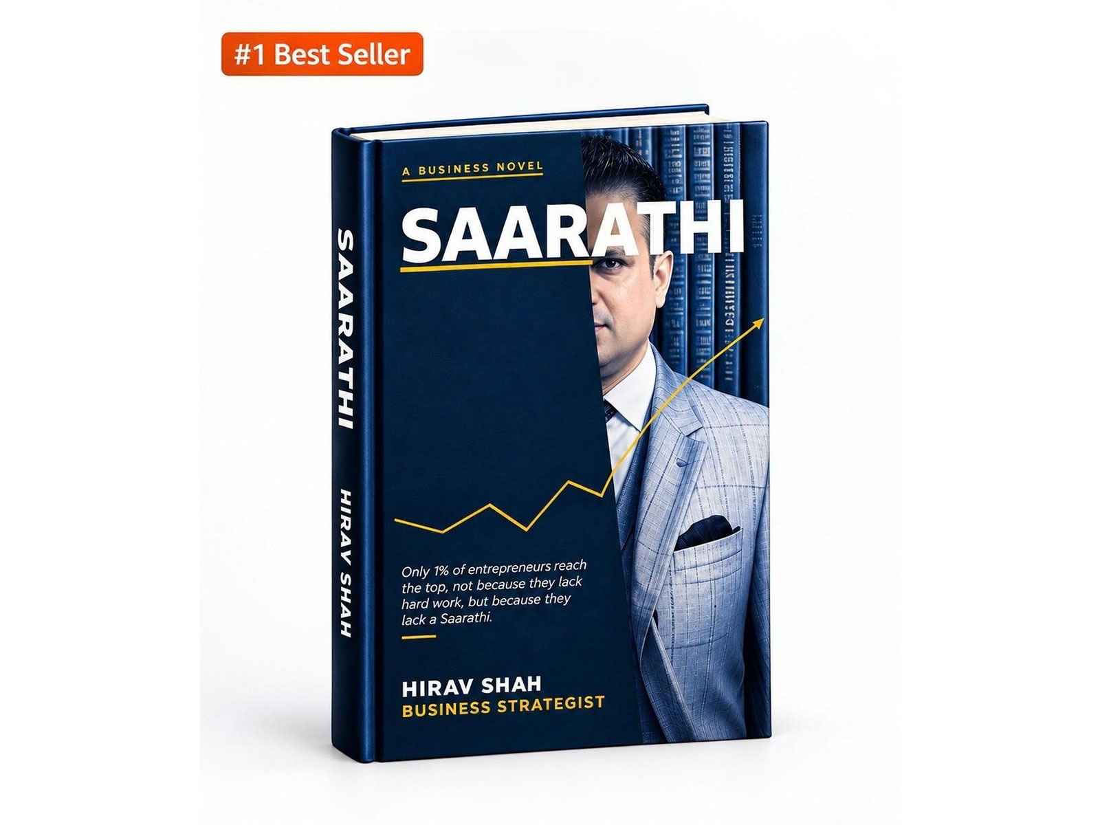 SAARATHI, a Business Novel by Renowned Business Strategist Hirav Shah, Becomes an Amazon India Bestseller on Launch Day