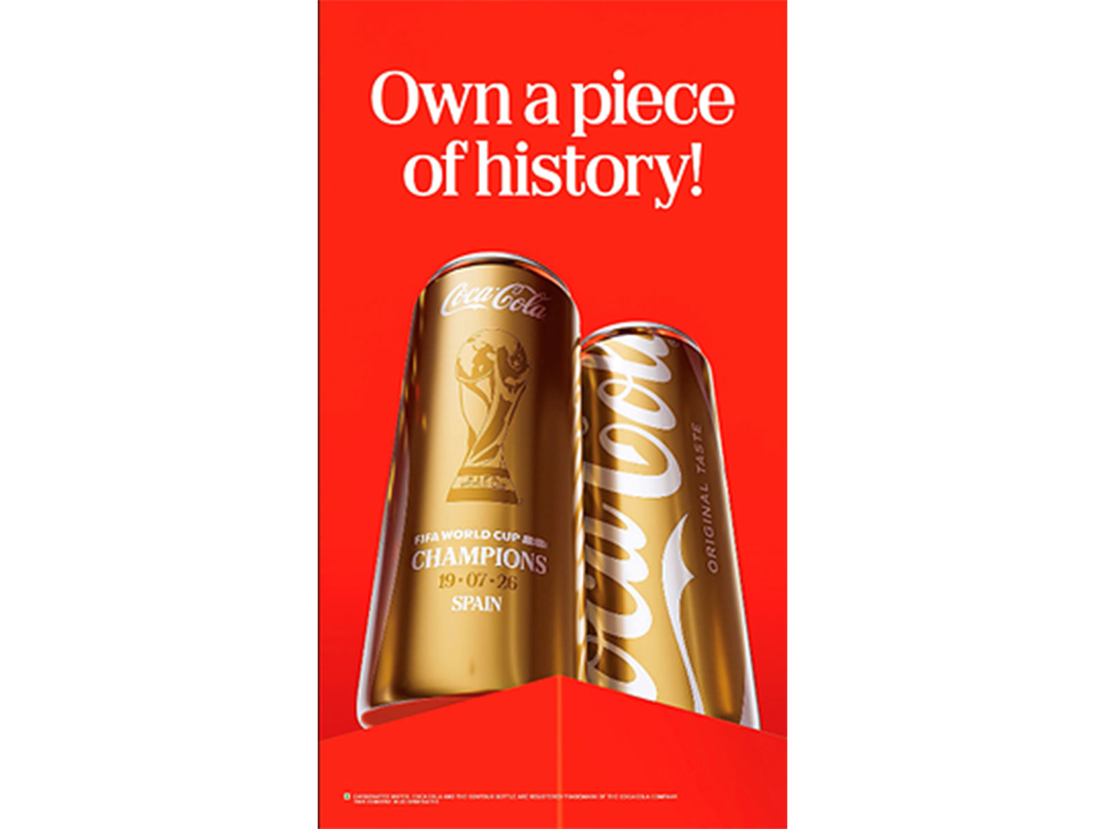 Coca-Cola x Zepto Victory Can