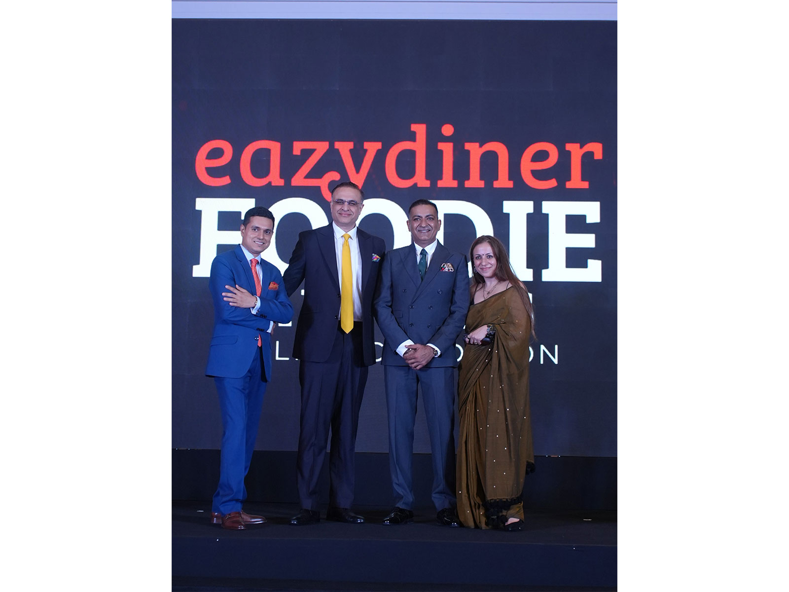 Prakhar Kapoor, Co-Founder & Head Marketing; Kapil Chopra Founder, EazyDiner & The Postcard Hotel; Sachin Pabreja, Co-Founder & CEO; Ahana P Clayton, Co-Founder & COO