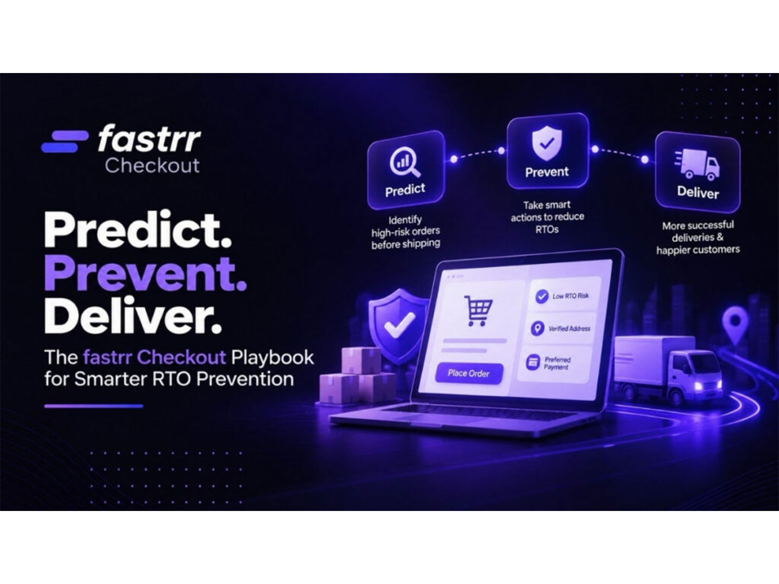 The fastrr Checkout RTO Prevention Playbook: A Step-by-Step Guide for Indian D2C Brands