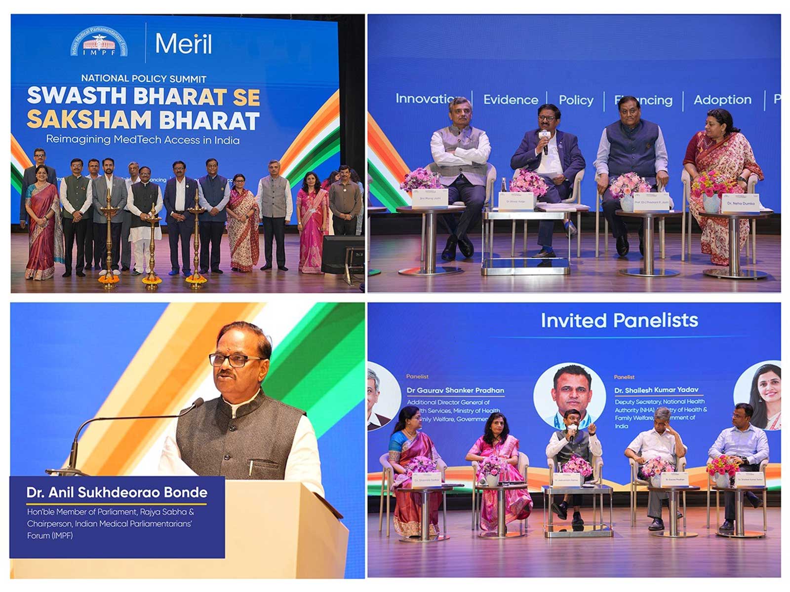 Indian Medical Parliamentarians’ Forum Organises National Policy Summit on ‘Swasth Bharat Se Saksham Bharat’ to Reimagine MedTech Access in India