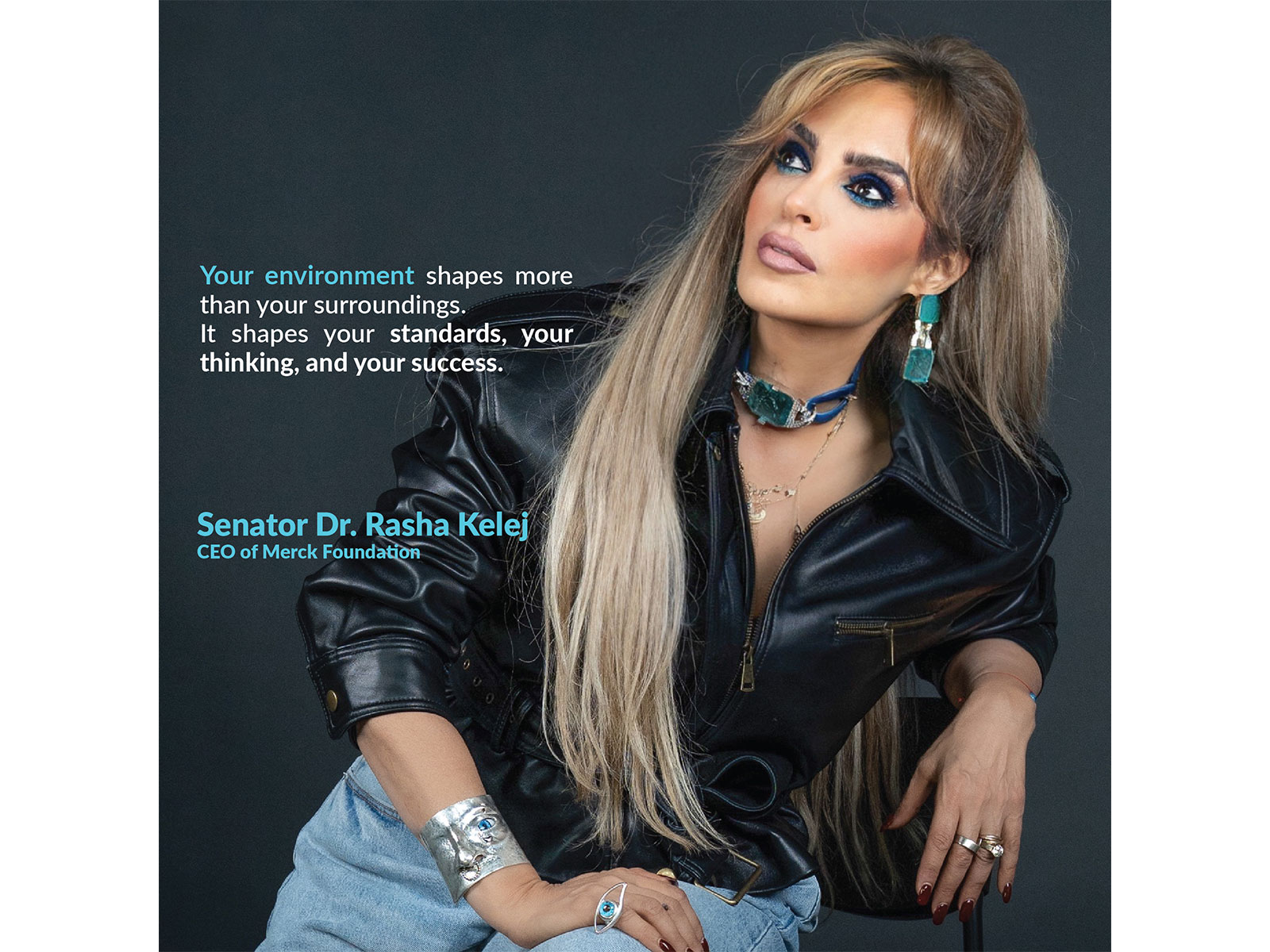 Dr. Rasha Kelej, CEO of Merck Foundation 