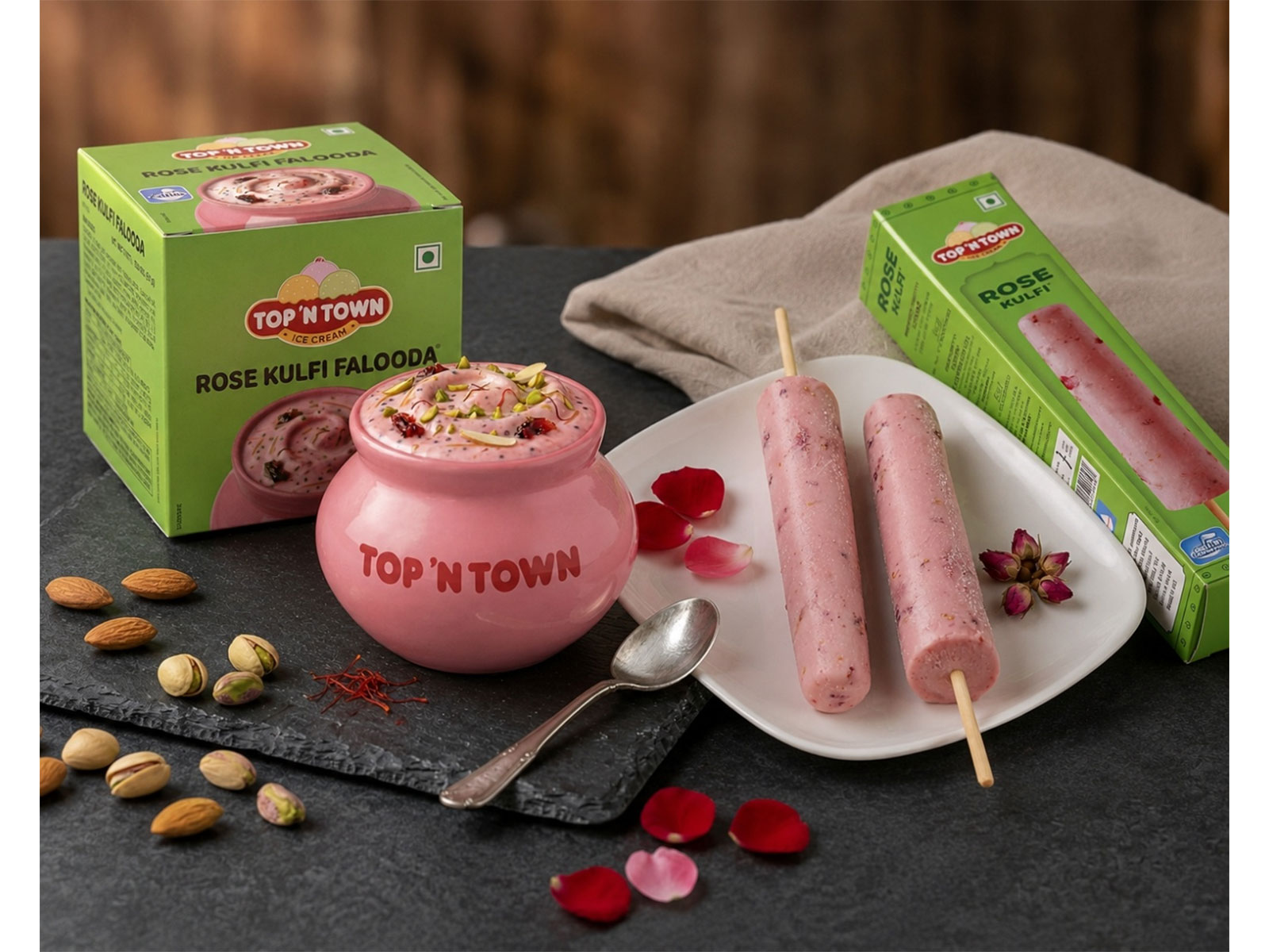 Top 'N Town Brings India's Timeless Rose Kulfi to a New Generation