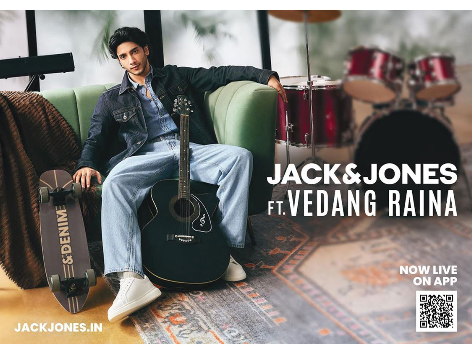 JACK&JONES Unveils Its Autumn Winter 2026 Denim Campaign Featuring Vedang Raina