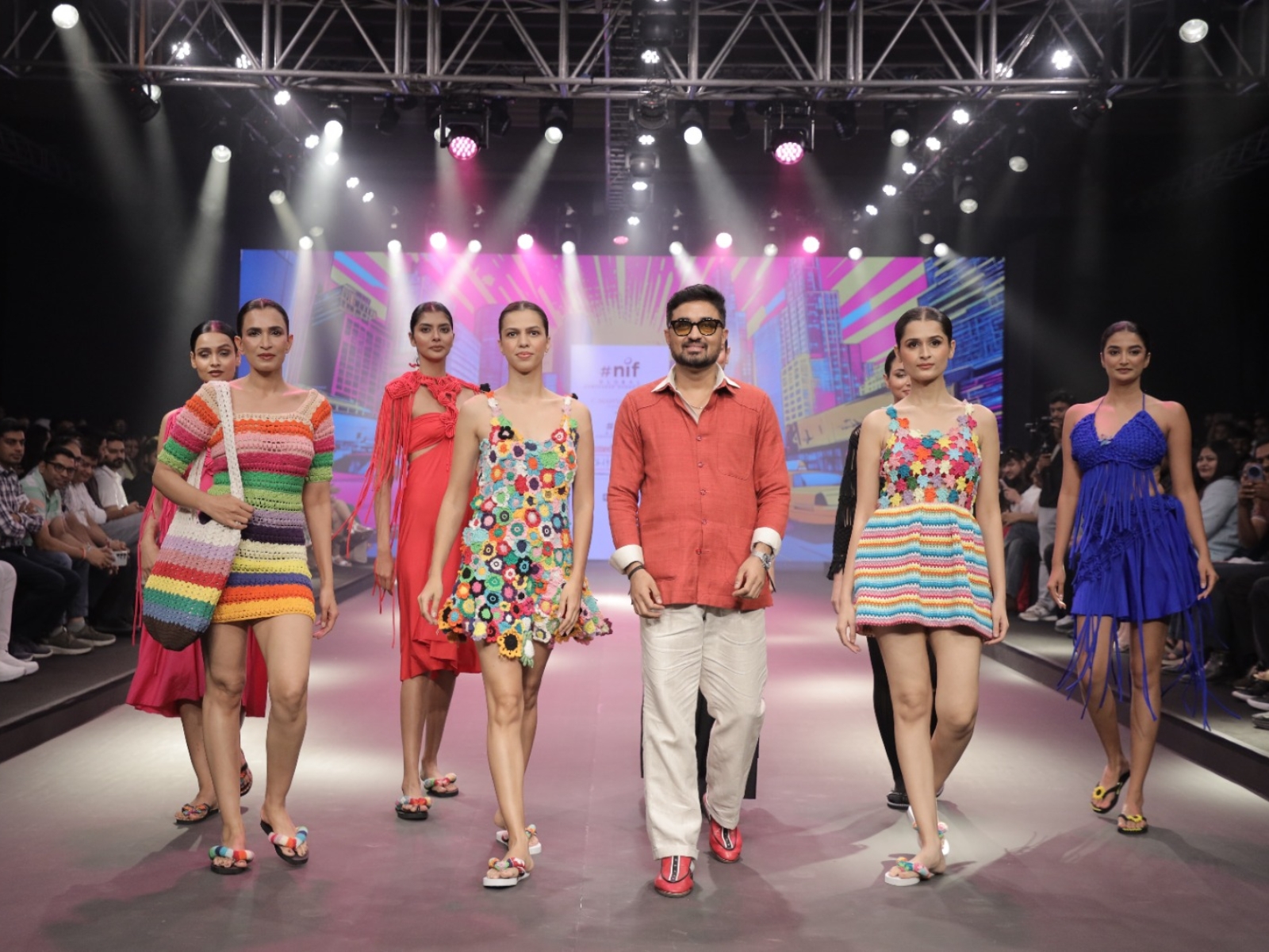 Vishal Makwana Brings Emerging Fashion Talent to the Runway at NIF Global Ahmedabad Times Fashion Week