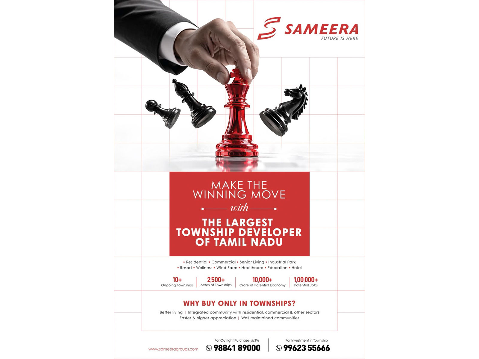 Sameera Groups Emerges as Tamil Nadu's Largest Township Developer with 2,500-Acre Portfolio Across 10+ Integrated Townships